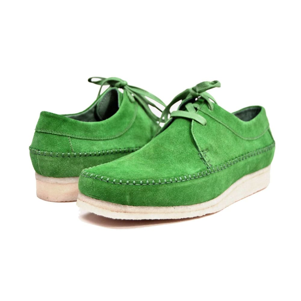 British Walkers Somerset Low Top Bright Green for Men Don't Panic Shoes British Walkers Somerset Low Top Bright Green for Men Don't Panic Shoes