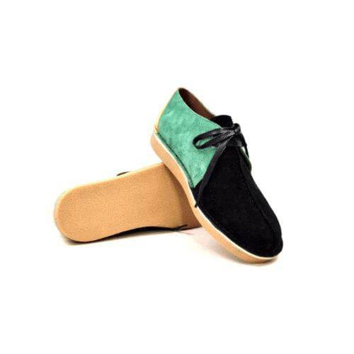 Men’s British Walkers Kingston in Green Yellow Jamaica - Don't Panic Shoes