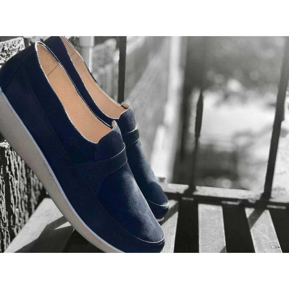 Shop Johnny Famous Tribeca Men’s Slip – Bally-Inspired Style - Don't Panic Shoes