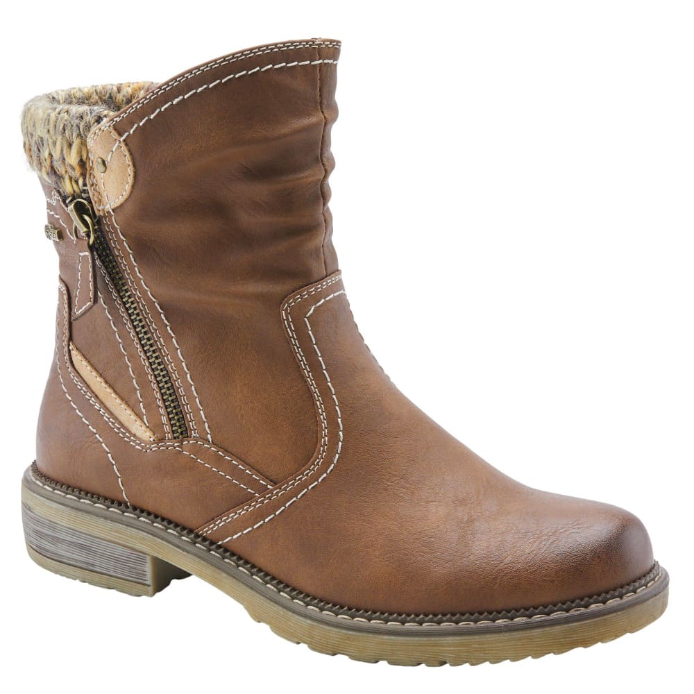 Women’s Sherpa Fur Leather Boot – Spring Step Relife Clifton - Don't Panic Shoes