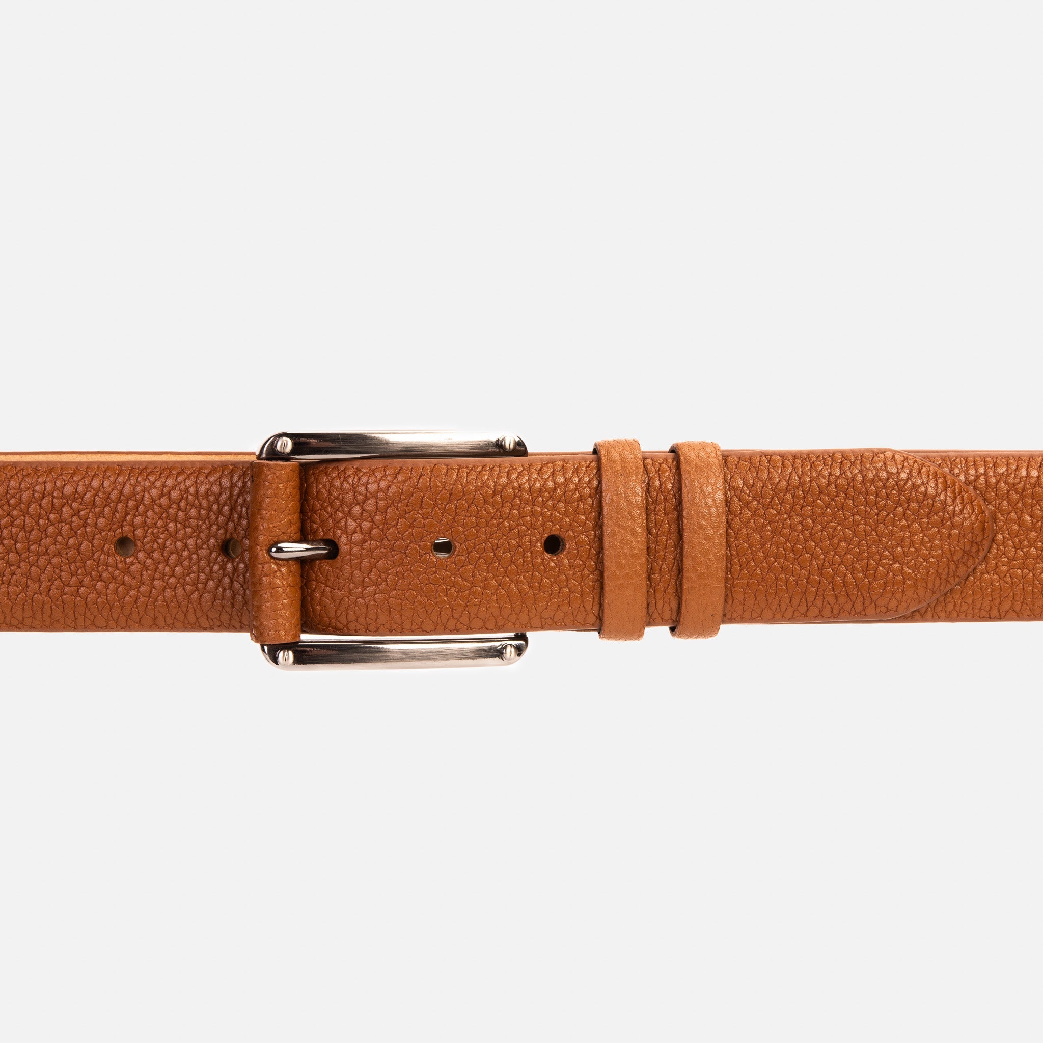 The Draco Brown Calfskin Belt