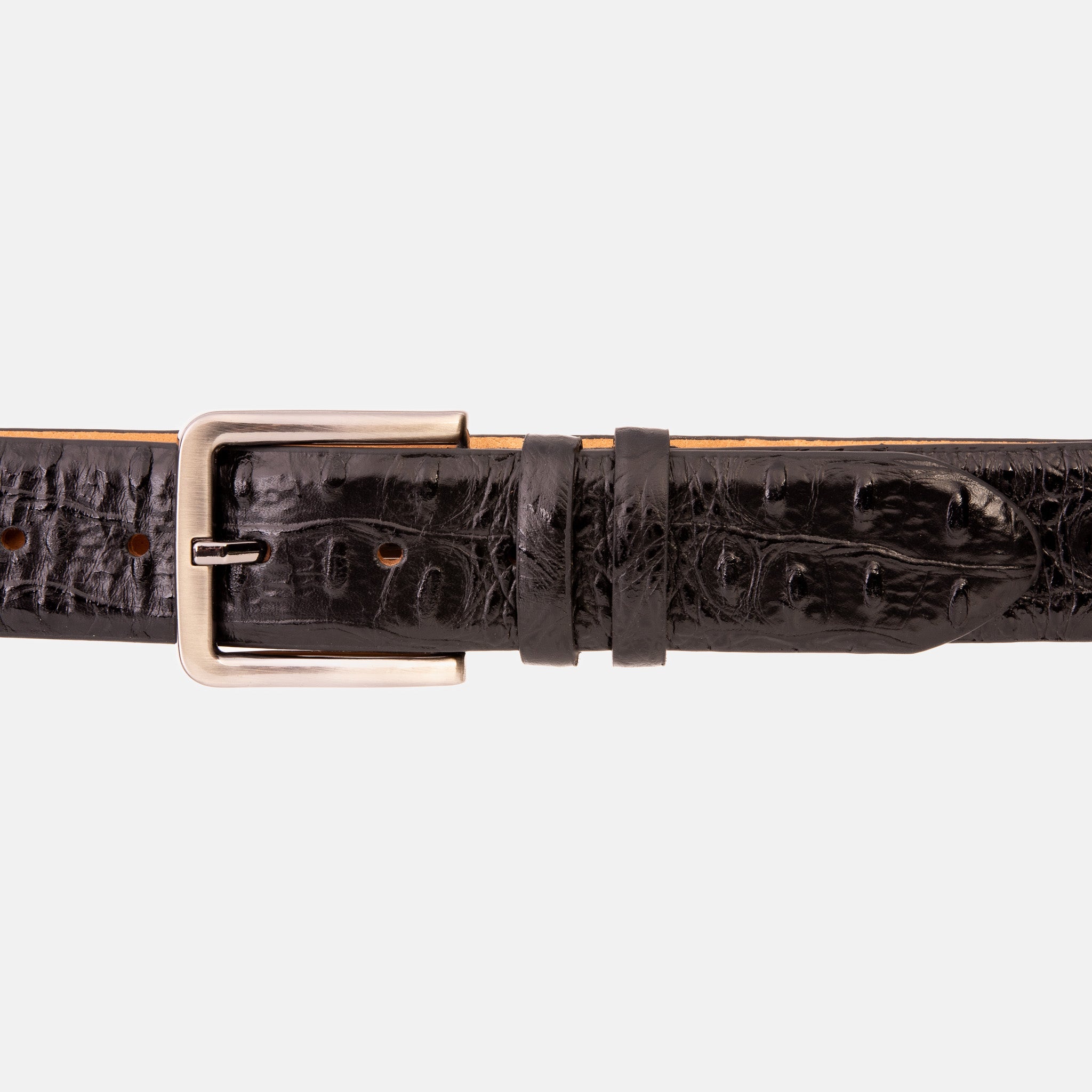 Randor Black Leather Belt