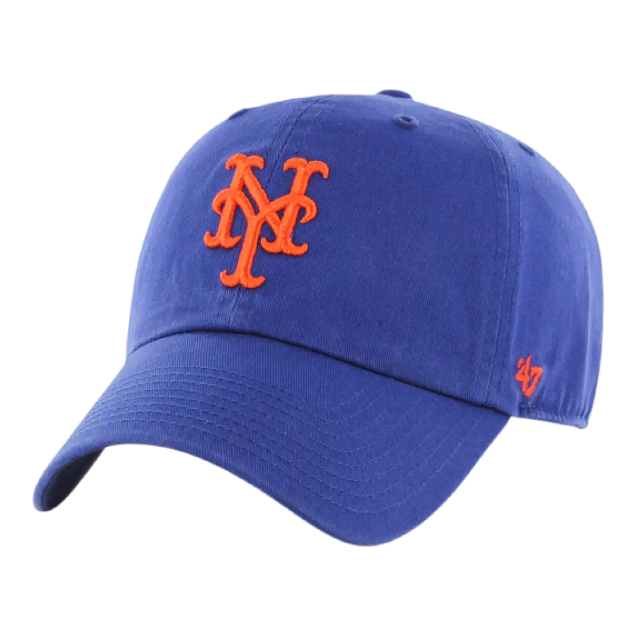 47 Brand New York Mets Strapback Baseball Cap Cotton Blue