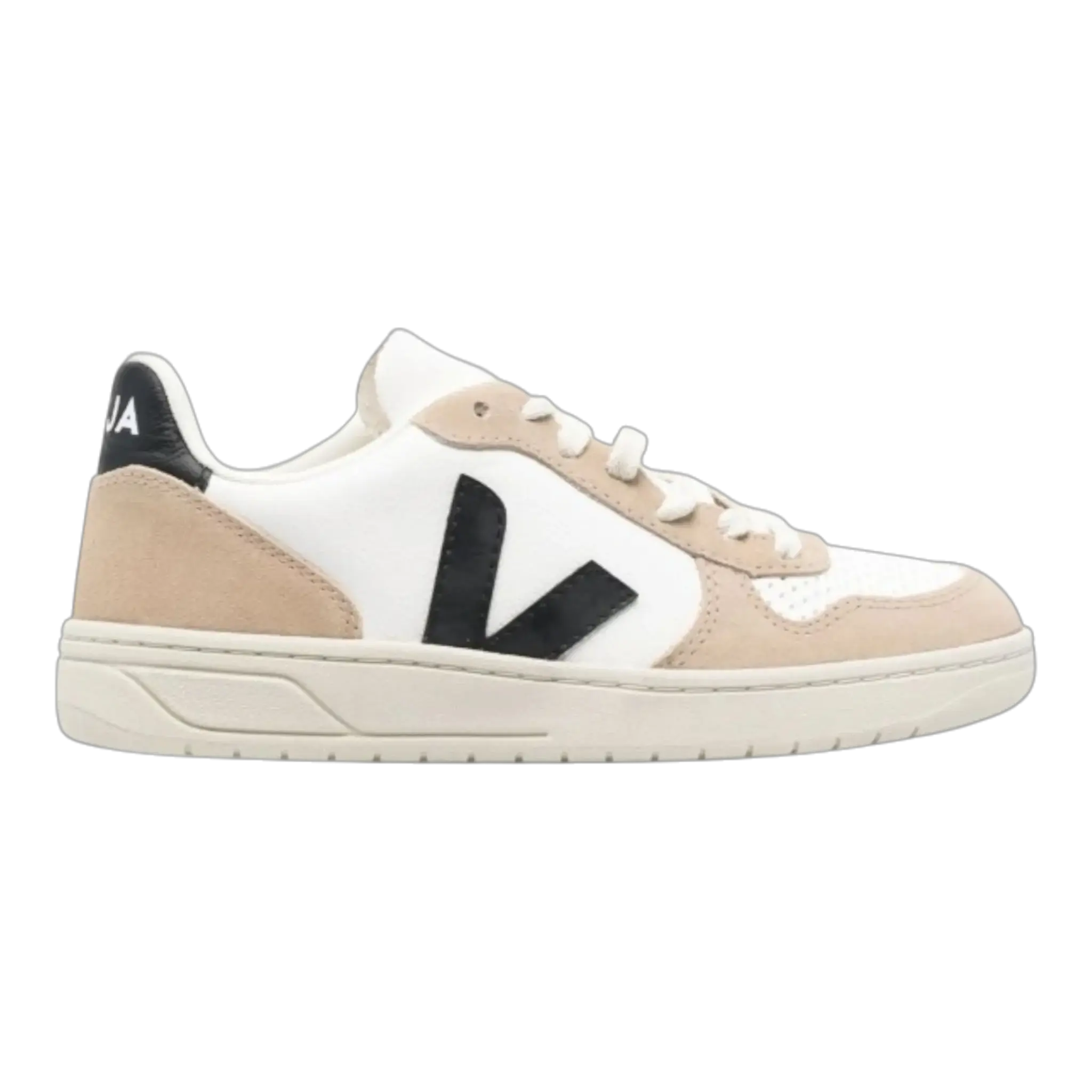 Veja V-10 Low Top Sneakers Men's Leather Beige VX0503138B