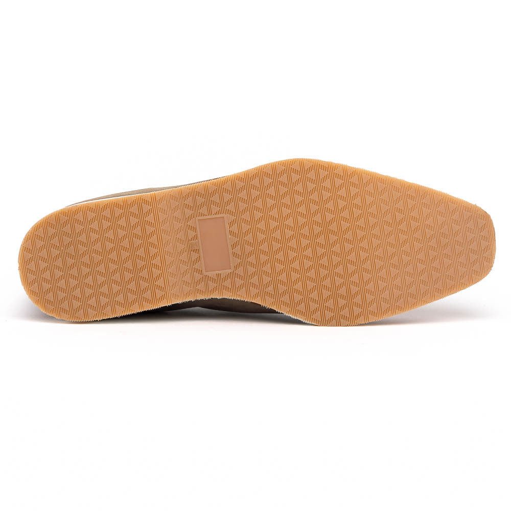 11 - 020 - Tpe Meo 3 Sueded Goatskin Penny Loafer, Taupe Shop by Zelli Italia – Don't Panic Shoes