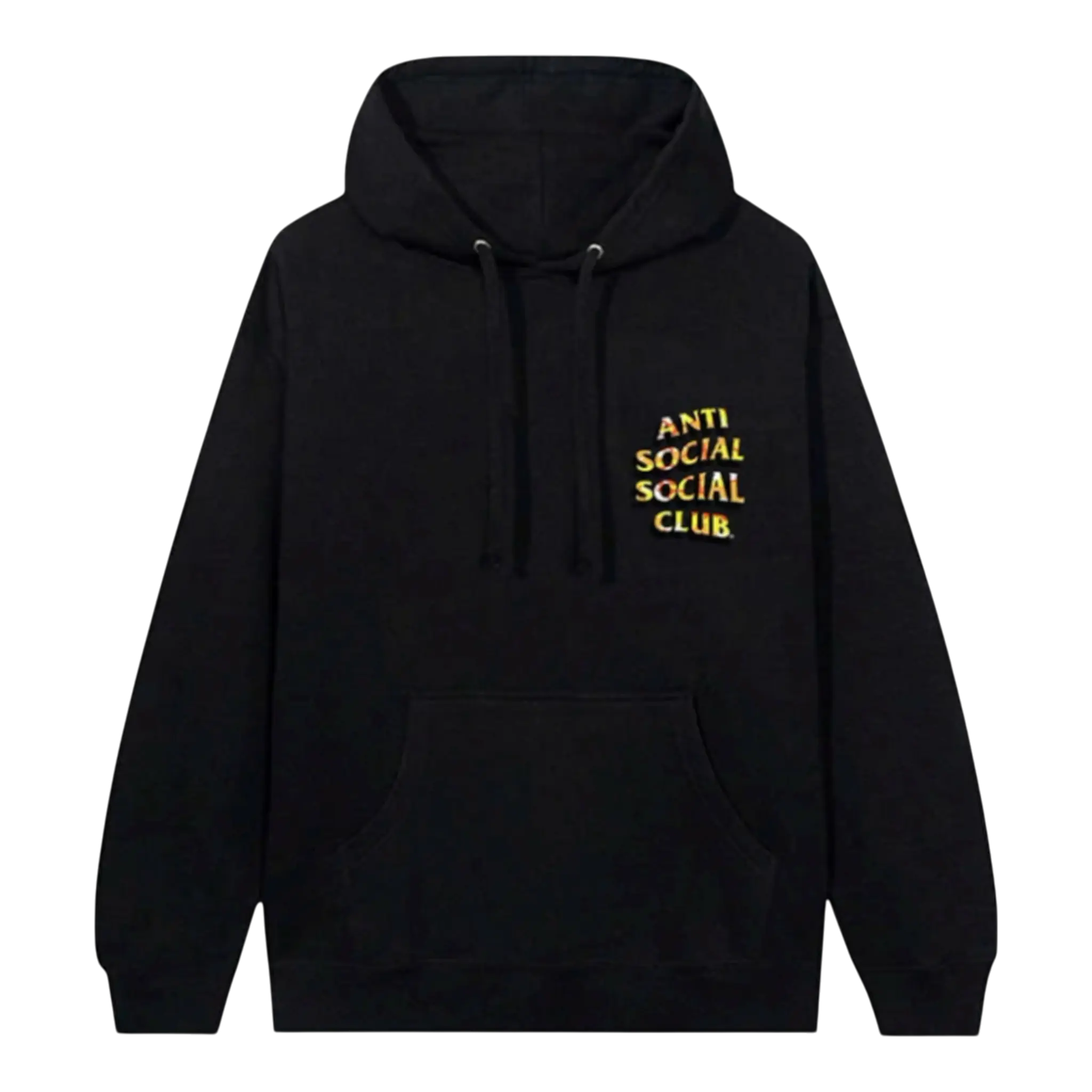 Anti Social Social Club Hidden Message 8.0 Men Hoodie Black