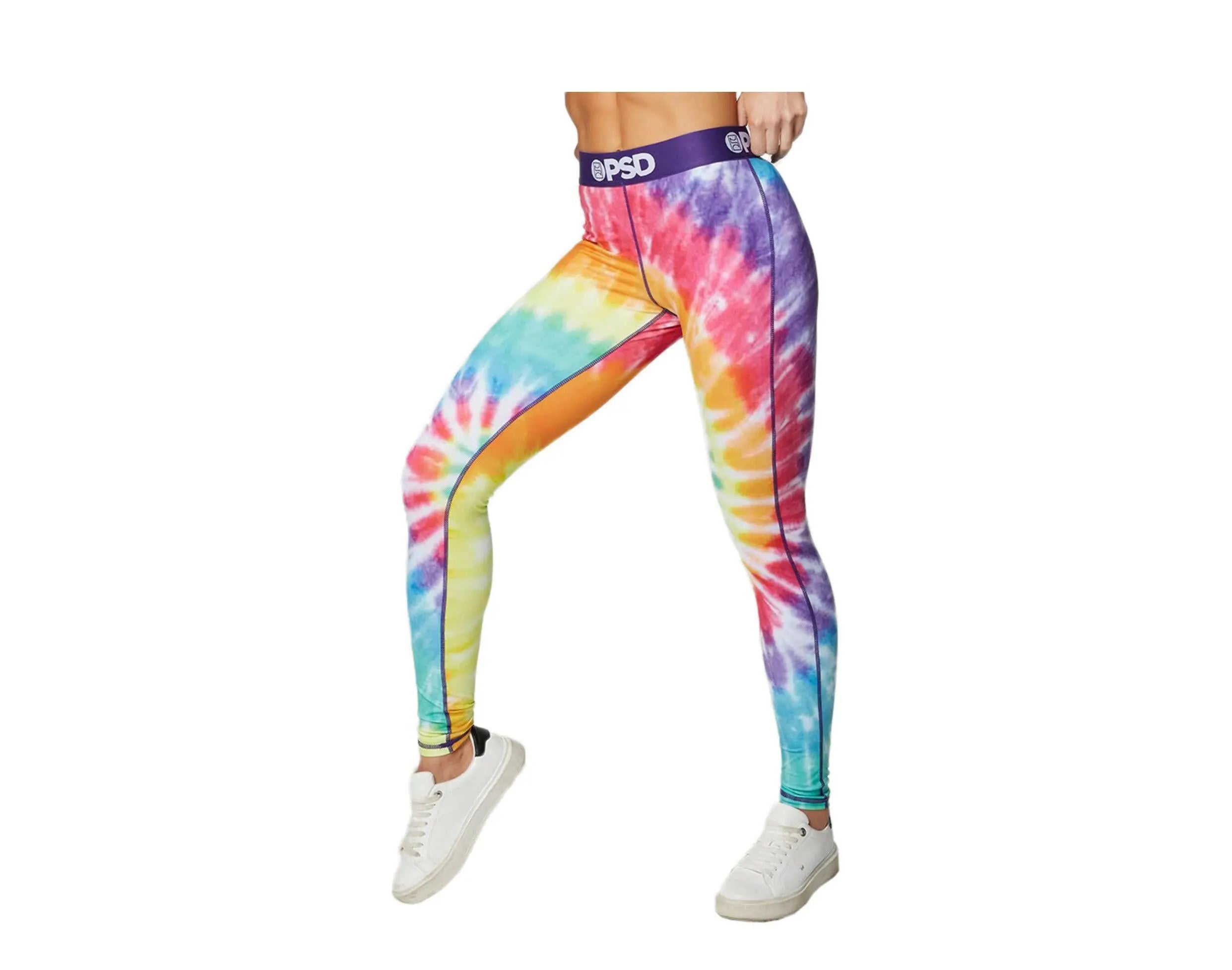 PSD Sunny Tie Dye Women Leggings Multi Tie Dye