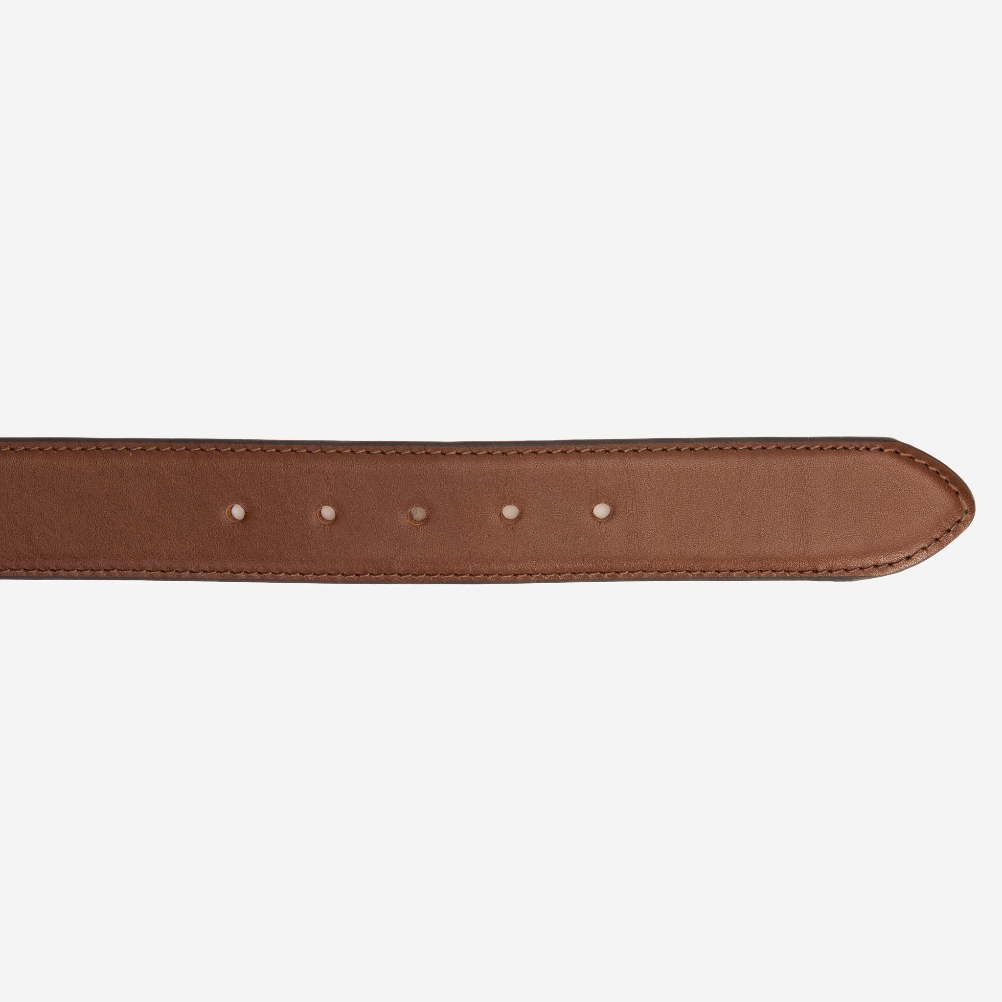 The Bogota Brown Calfskin Belt
