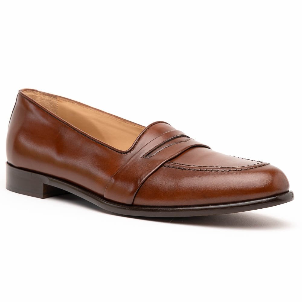 15 - 203 - Chl Savannah Calfskin Penny Loafer, Chili Shop by Zelli Italia – Don't Panic Shoes