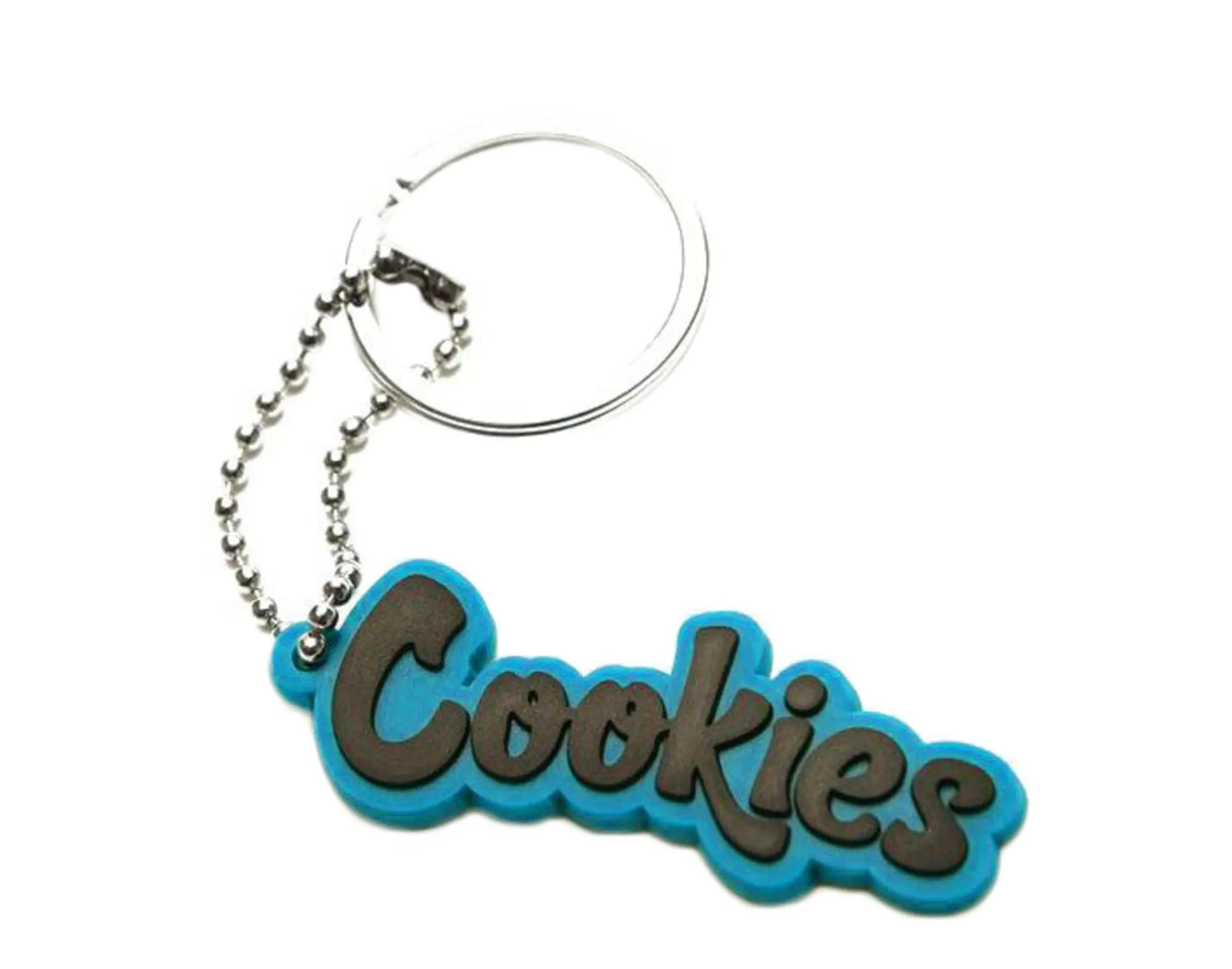 Cookies Original Logo Thin Mint Unisex Keychain Blue