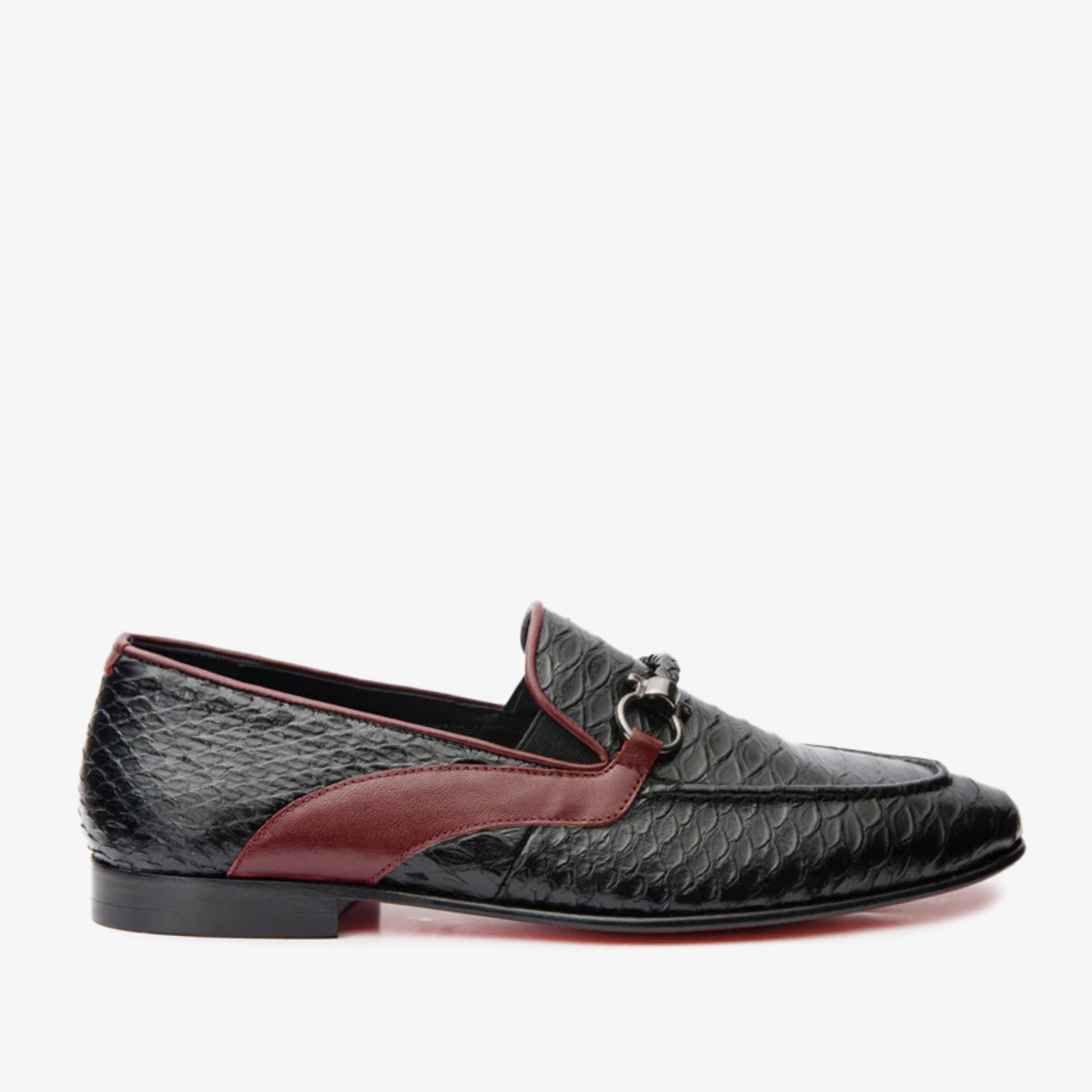 The Milano Black Shoe Bit Loafer Men Shoe Final Sale!