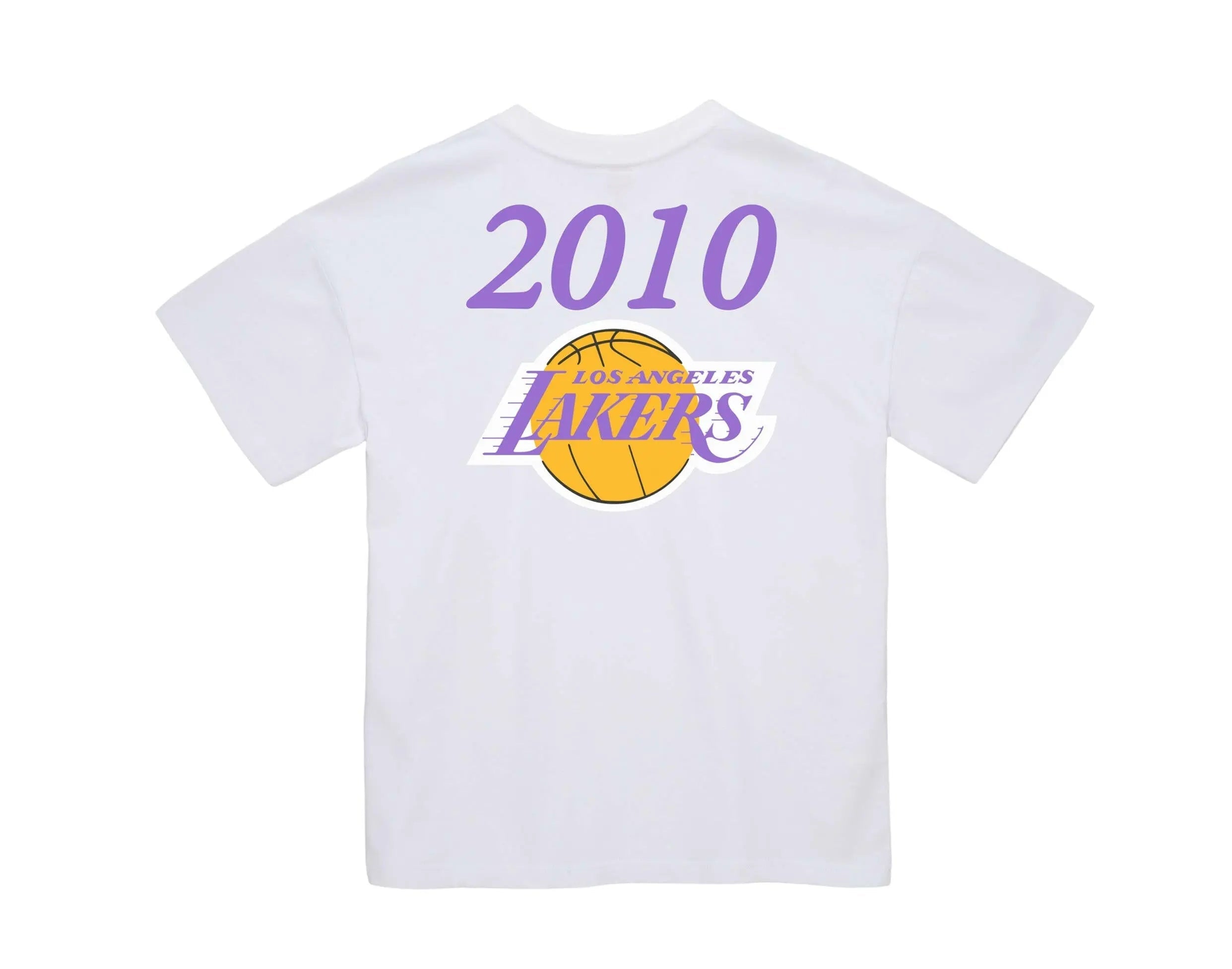 Mitchell & Ness NBA Los Angeles Lakers QS 2010 Finals Men's T-Shirt