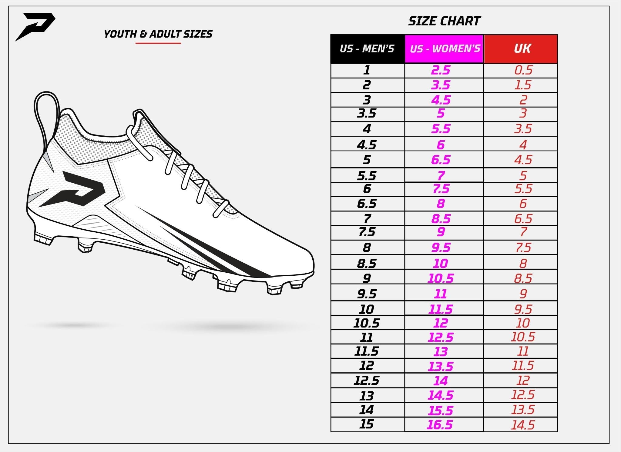 Kool-Aid 'Sharkleberry Fin' Football Cleats - Quantum Speed by Phenom Elite