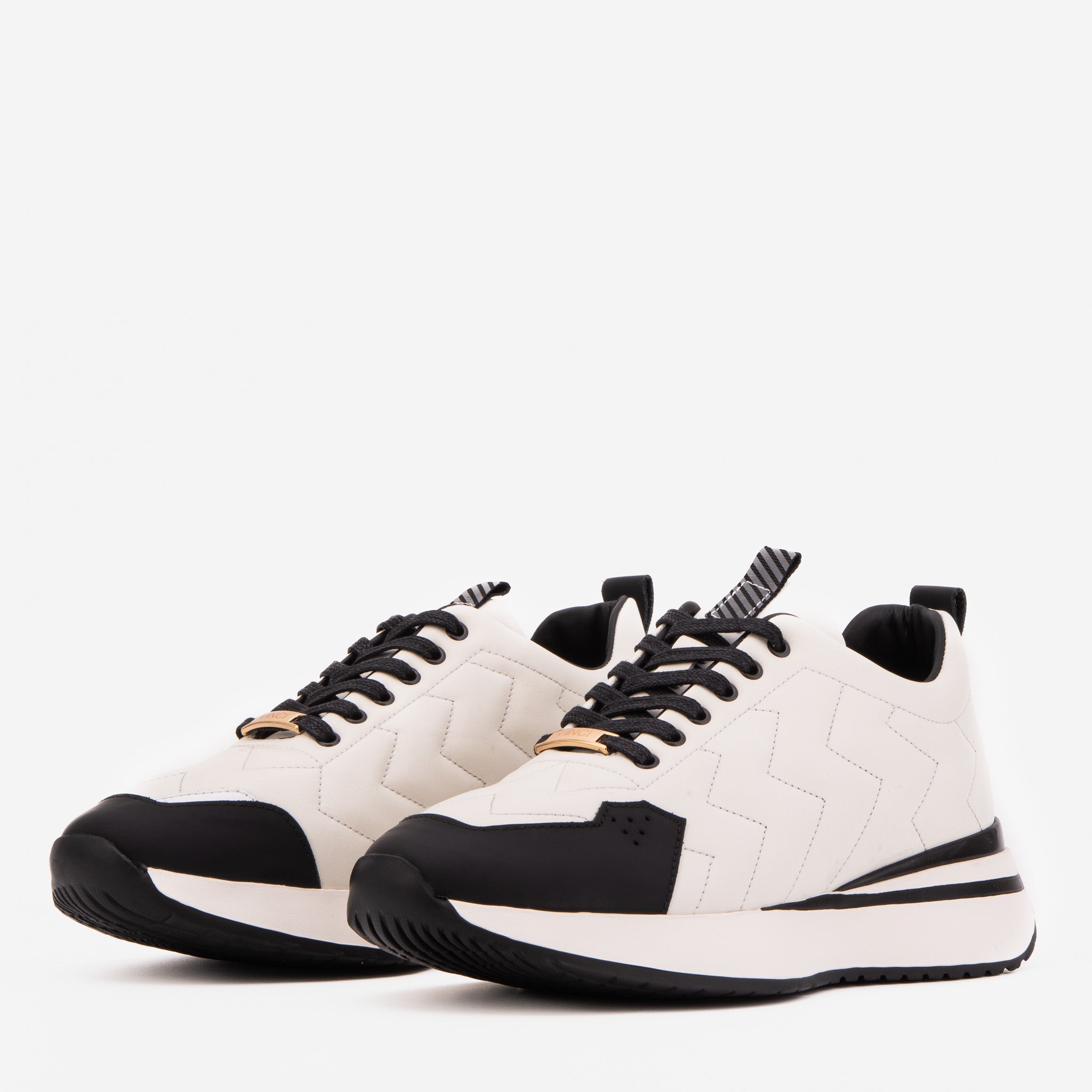 The Veneto White Leather Men Sneaker