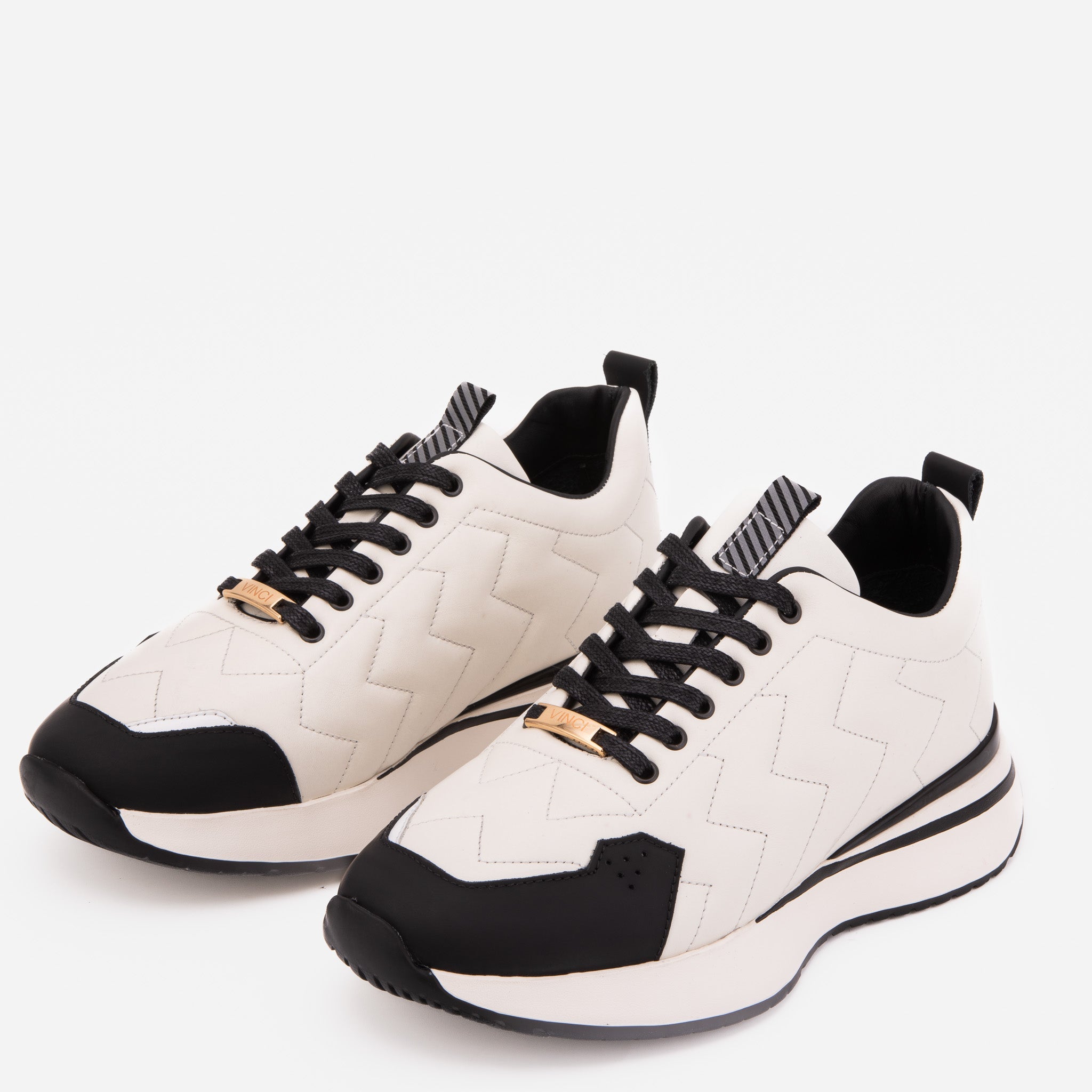 The Veneto White Leather Men Sneaker