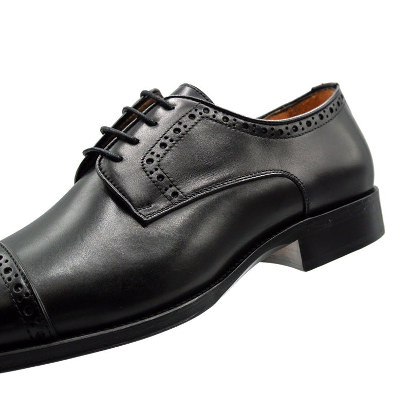 25 - 530 - Blk Giovanni Italian Calfskin Lace Up, Black Size 10 Shop by Zelli Italia – Don't Panic Shoes