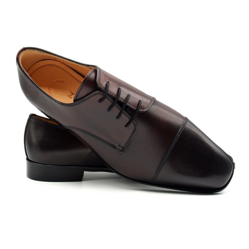 25 - 533 - Bkc Enzo Italian Calfskin Black Cherry Sale by Zelli Italia – Don't Panic Shoes