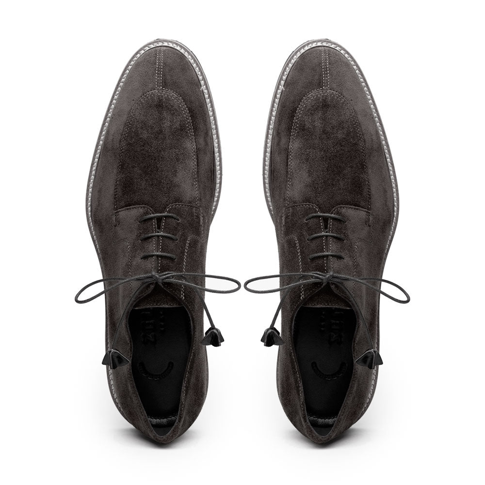 26 - 220 - Gry Campo Sueded Goatskin Lace Up, Grey Shop by Zelli Italia – Don't Panic Shoes