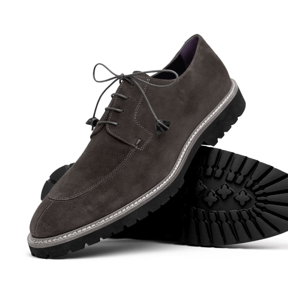 26 - 220 - Gry Campo Sueded Goatskin Lace Up, Grey Shop by Zelli Italia – Don't Panic Shoes