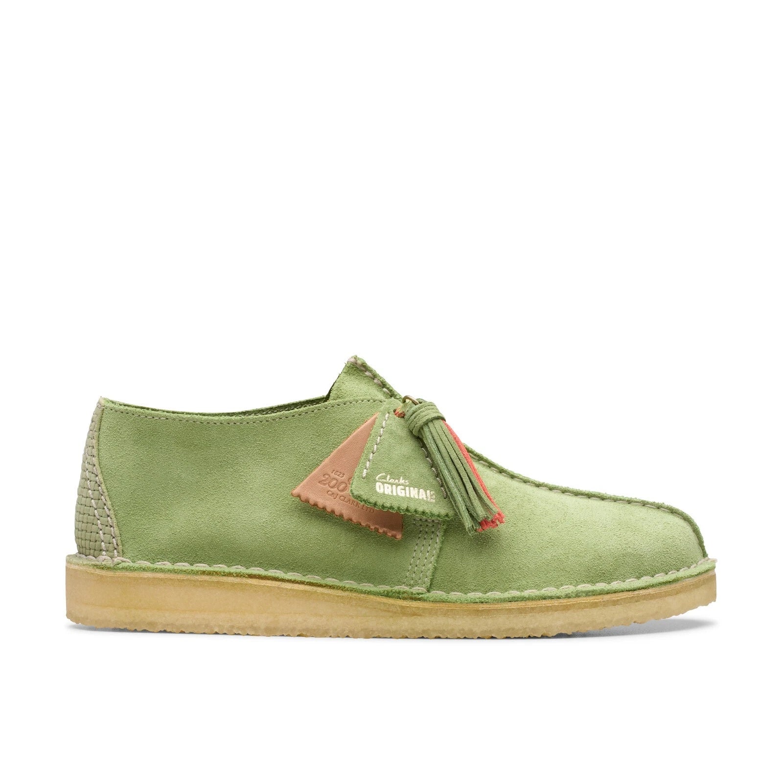 Clarks Originals Originals Desert Trek Men’s Green Apple Suede Bank Robbers 200th Anniversary Limited Edition 26180991