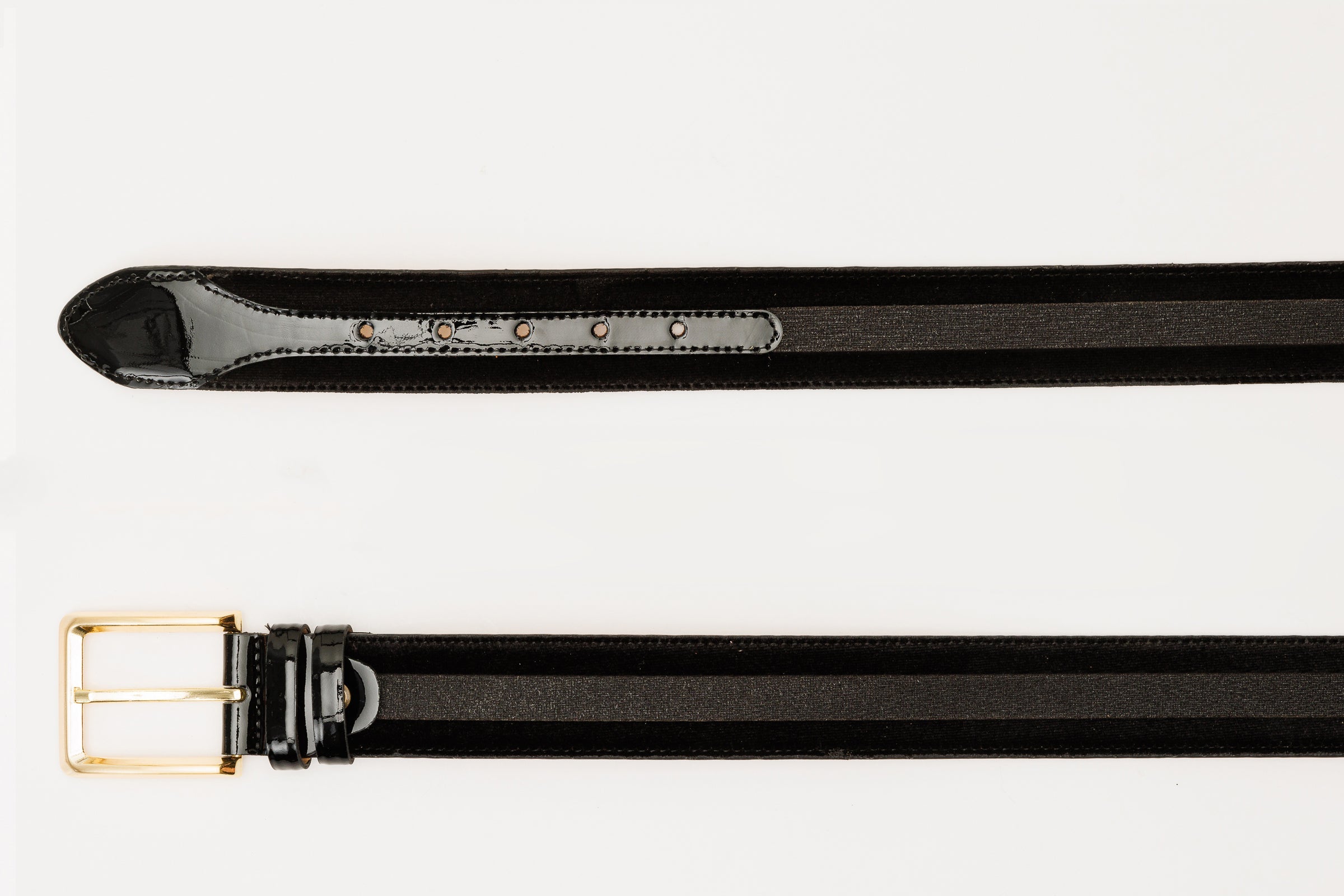 The Pontalto Black Leather Belt