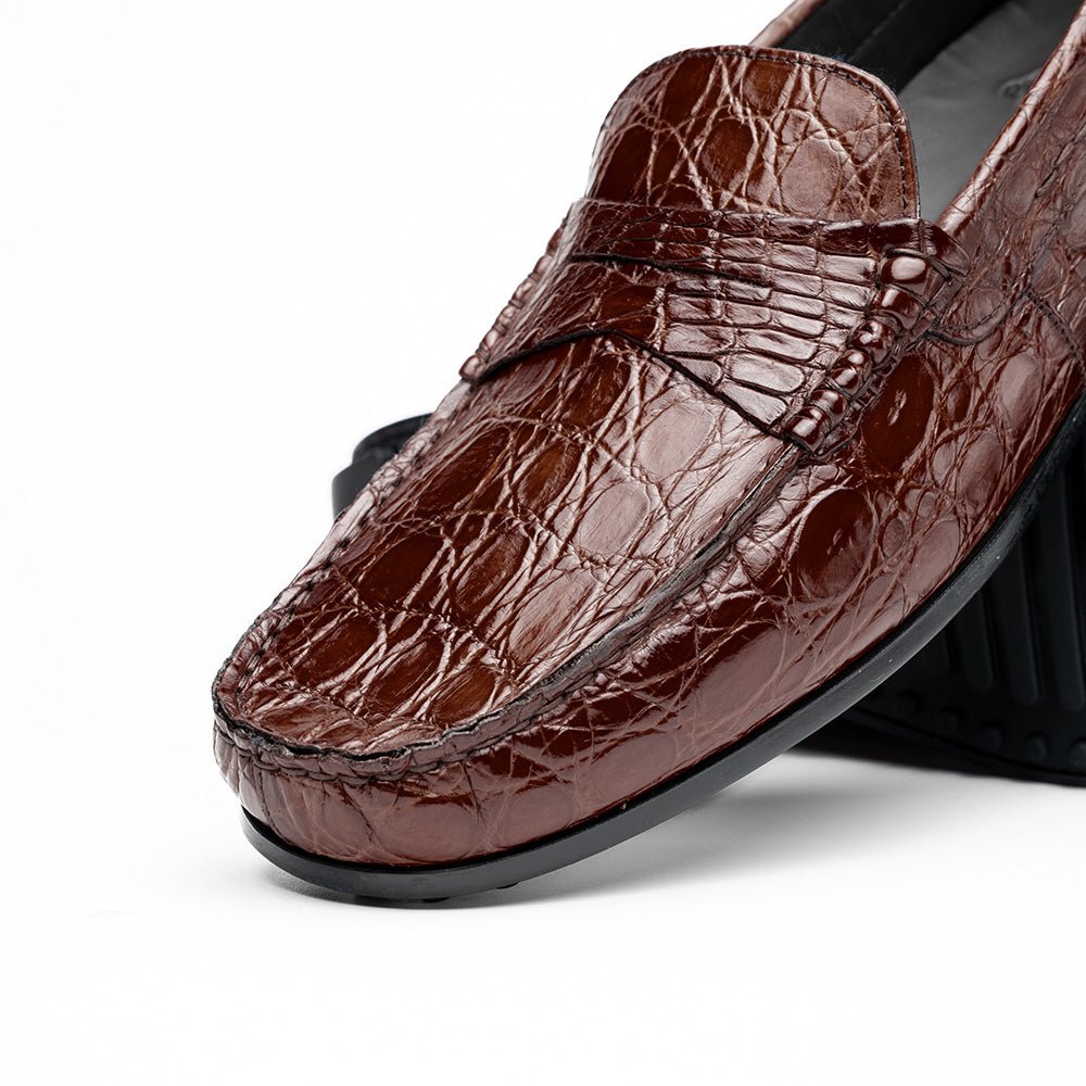 31 - 103 - Nic Monza Crocodile Driver, Nicotine Sale by Zelli Italia – Don't Panic Shoes