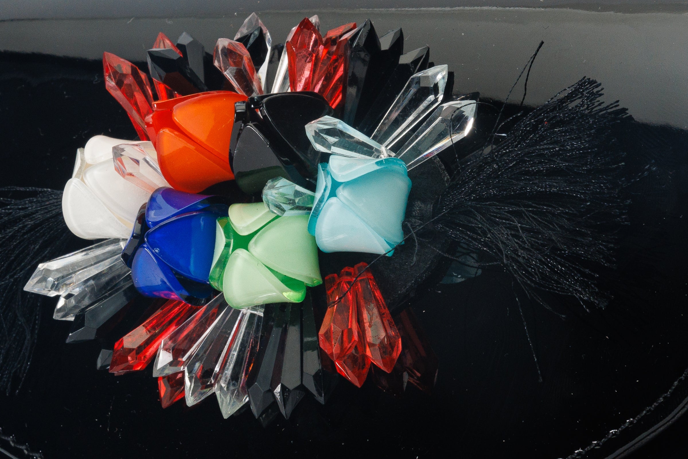 The Vigo Black Patent Leather Handbag