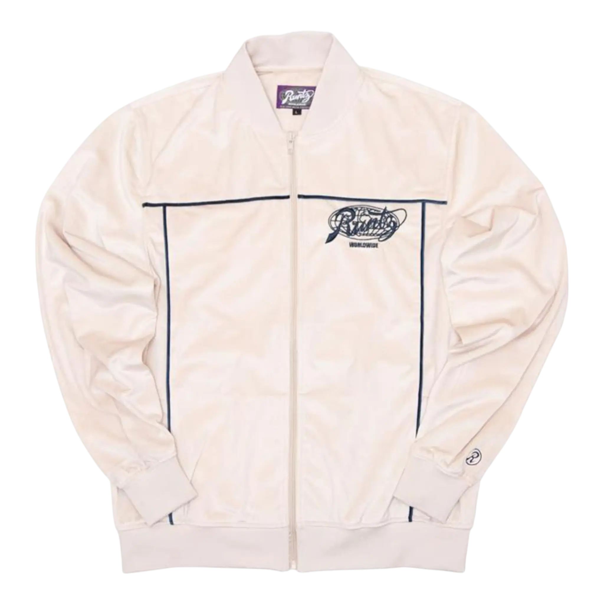 Runtz Around The World Velour Jacket Men’s Velour Cream