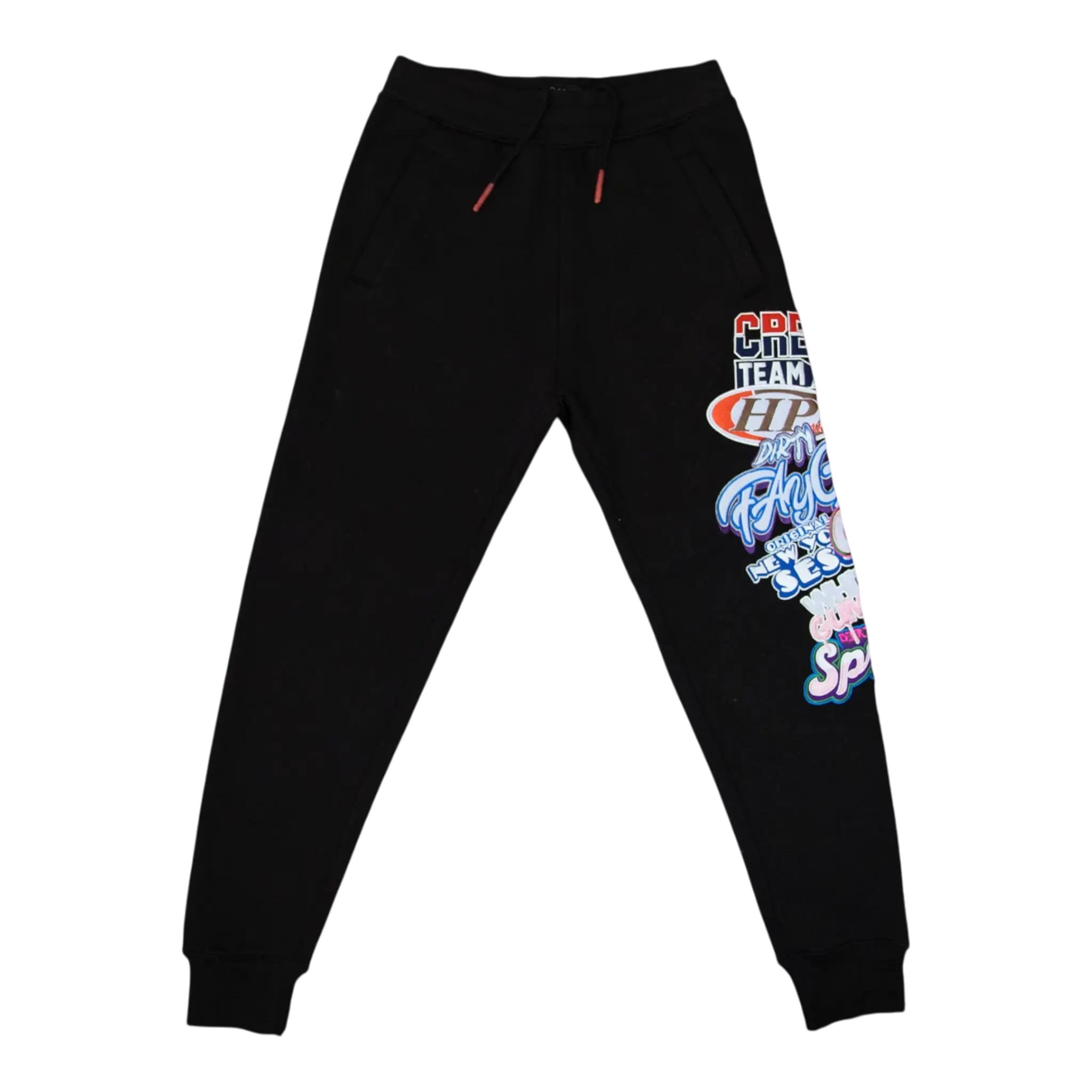 HP Farms The Strains Joggers Men's Cotton Vegan Blend Black