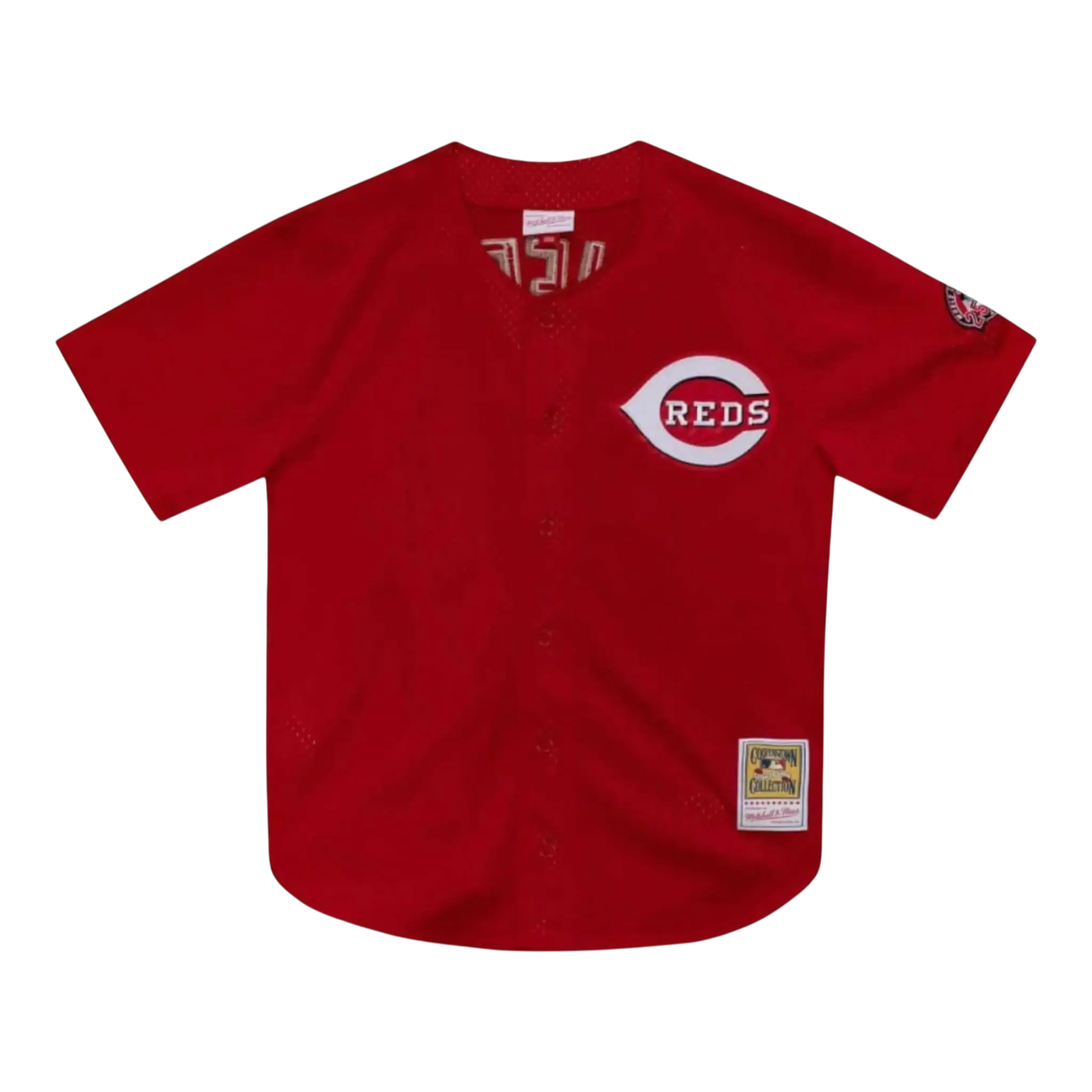 Mitchell & Ness Authentic Button Front Cincinnati Reds 2000 Ken Griffey Jr. Jersey