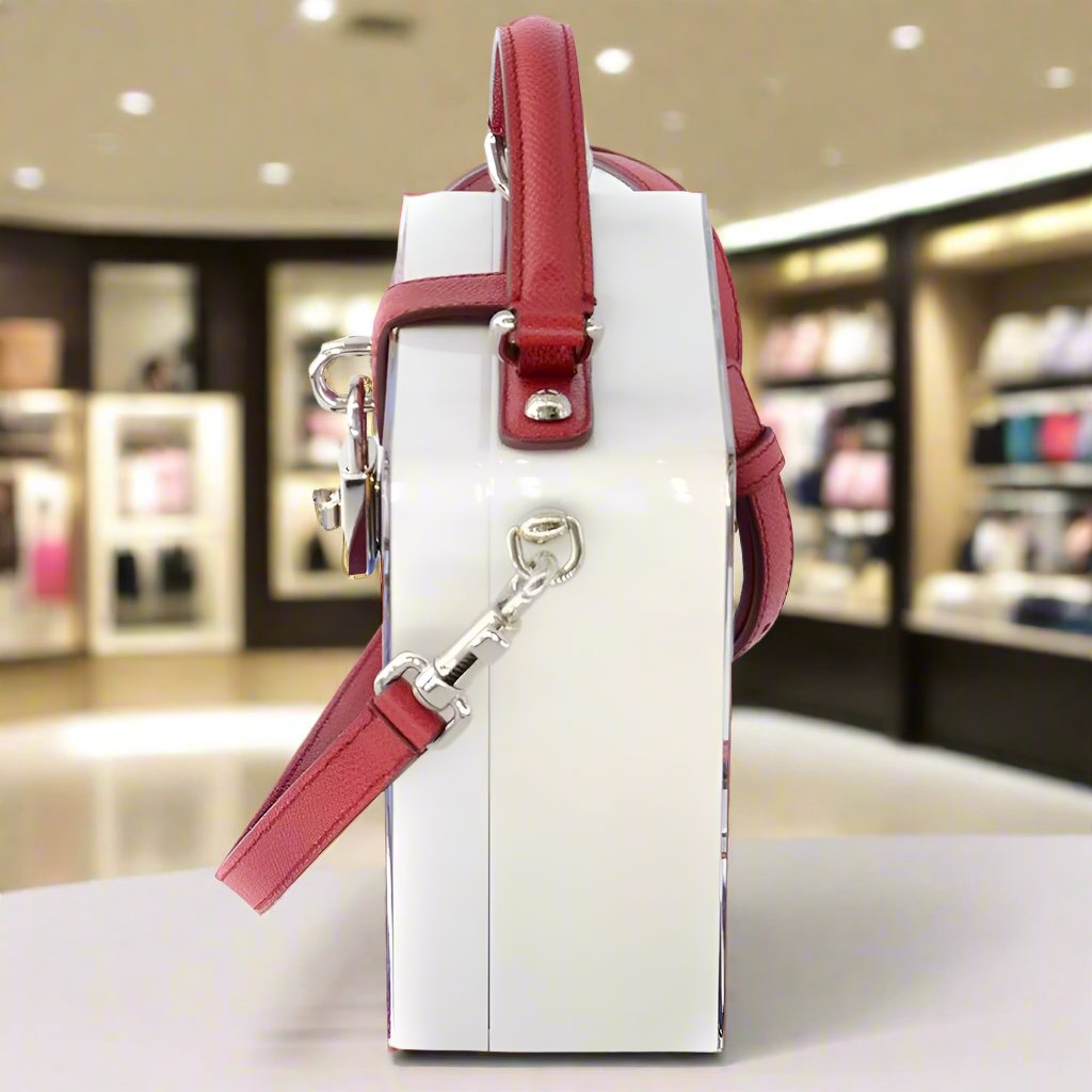 Dolce And Gabbana Sicily Plastica Handbag Calfskin