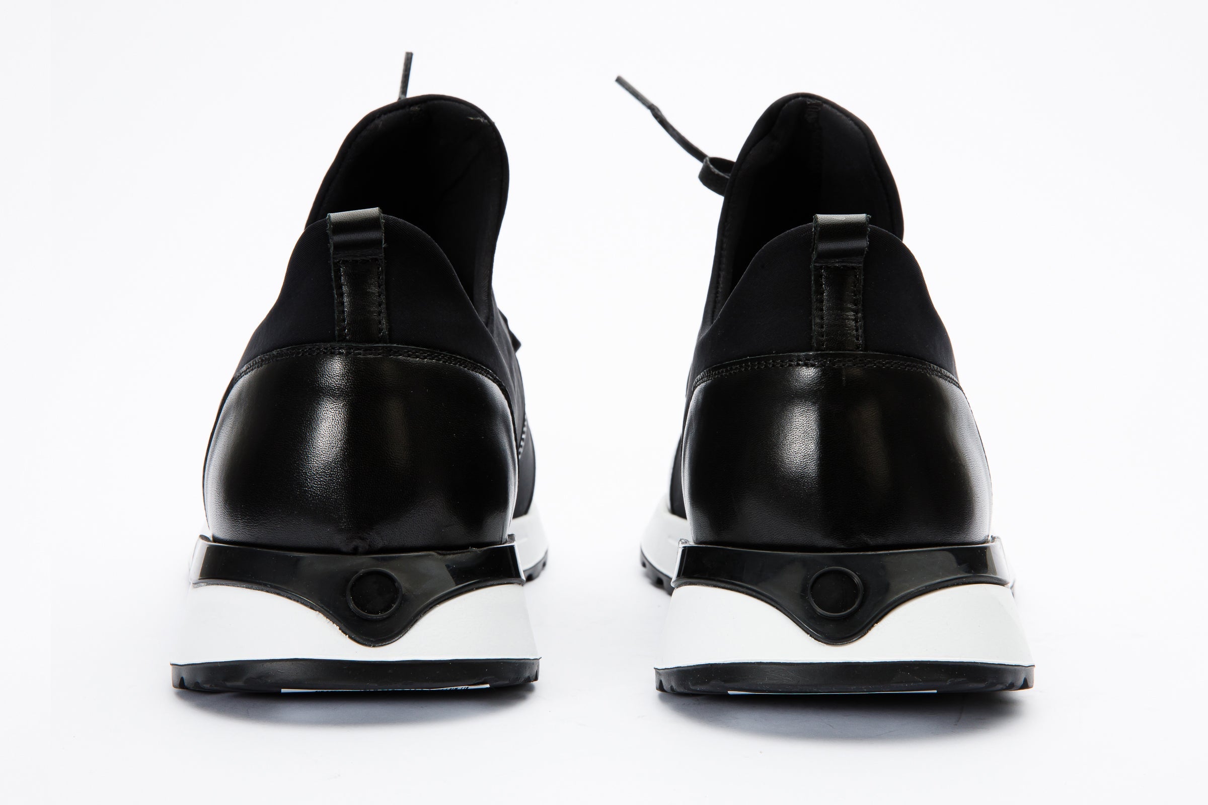 The Nebreska Black Leather Men Sneaker Final Sale!