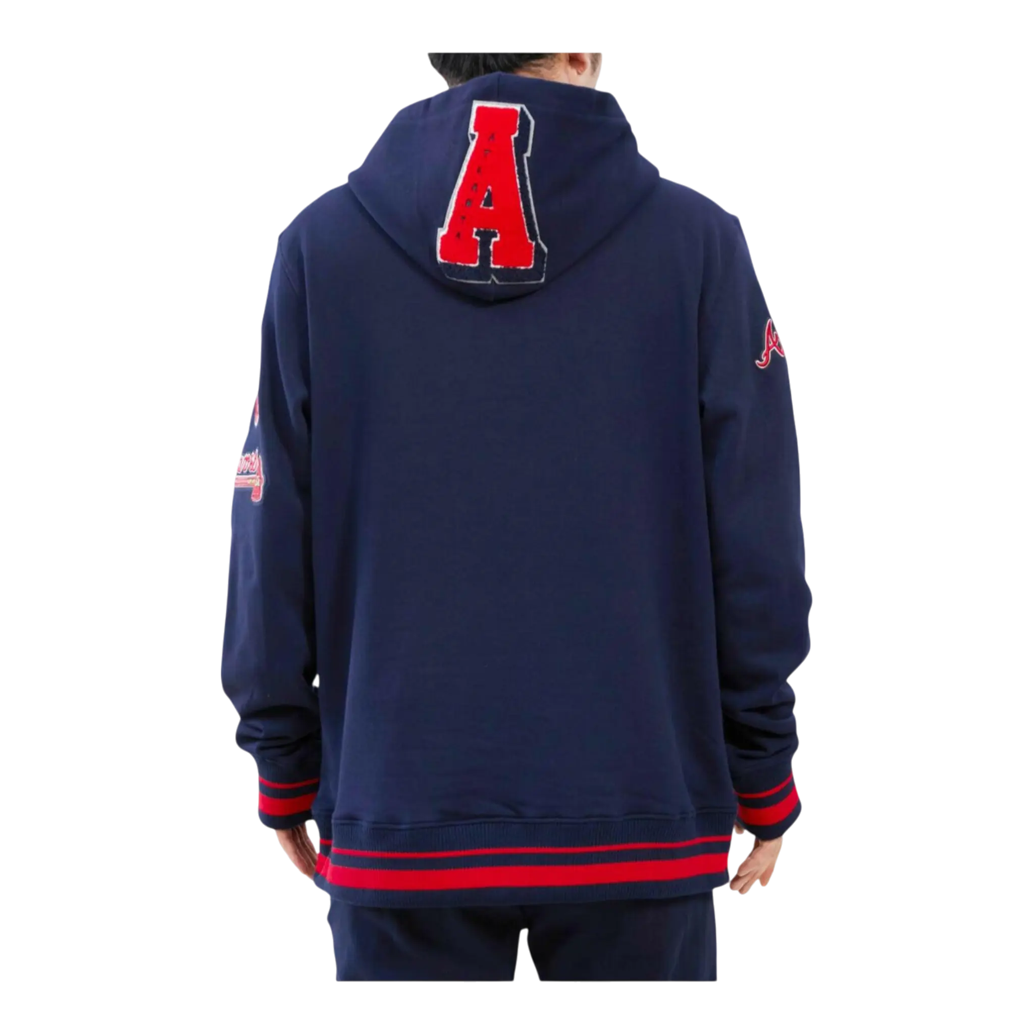 Pro Standard Mash Up Logo Hoodie Atlanta Braves Men's