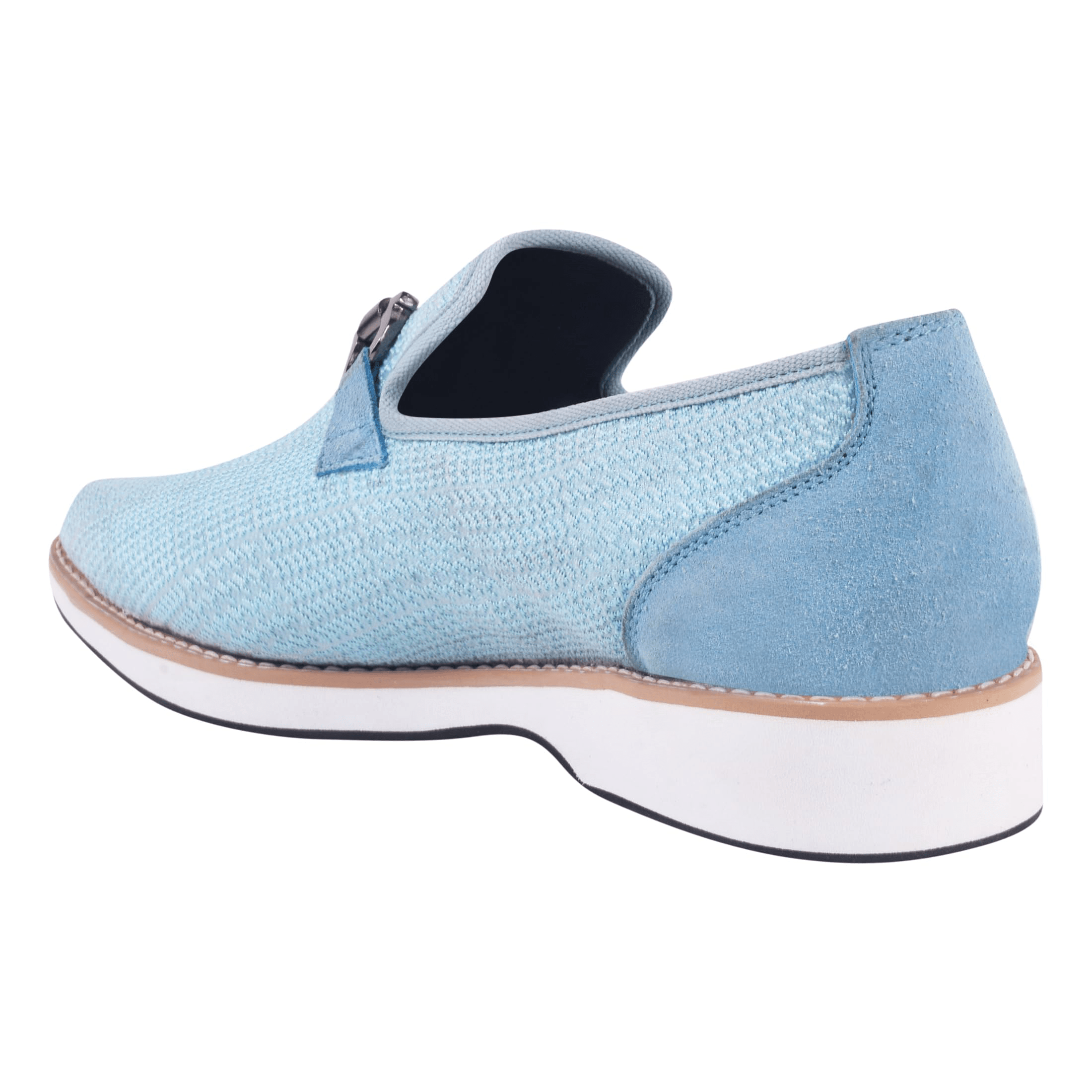 Megaball mens Casual textile printed buckle shoes