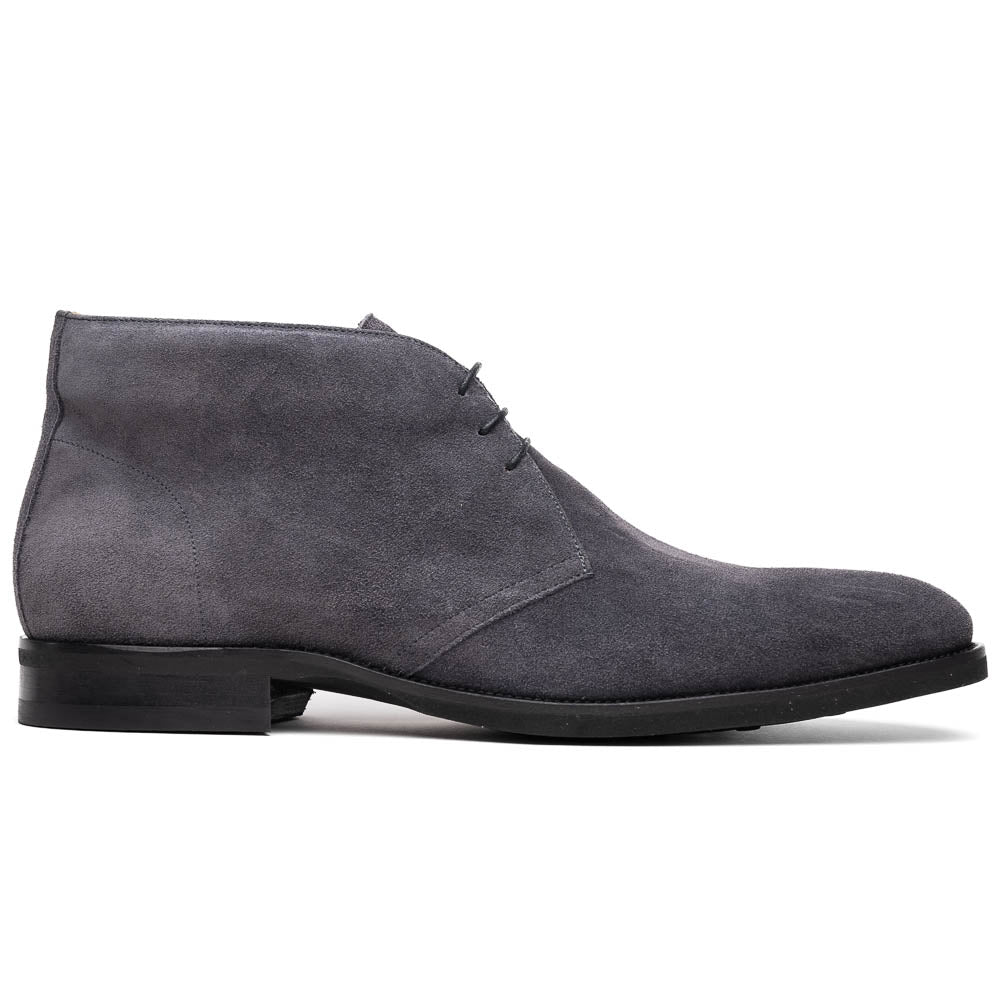 46 - 592 - Gry Marco Suede Calfskin Chukka Boot Grey Sale by Zelli Italia – Don't Panic Shoes
