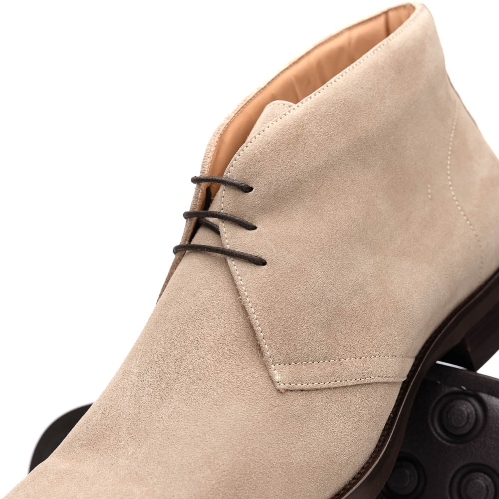 46 - 592 - Snd Marco Suede Calfskin Chukka Boot Sand Shop by Zelli Italia – Don't Panic Shoes