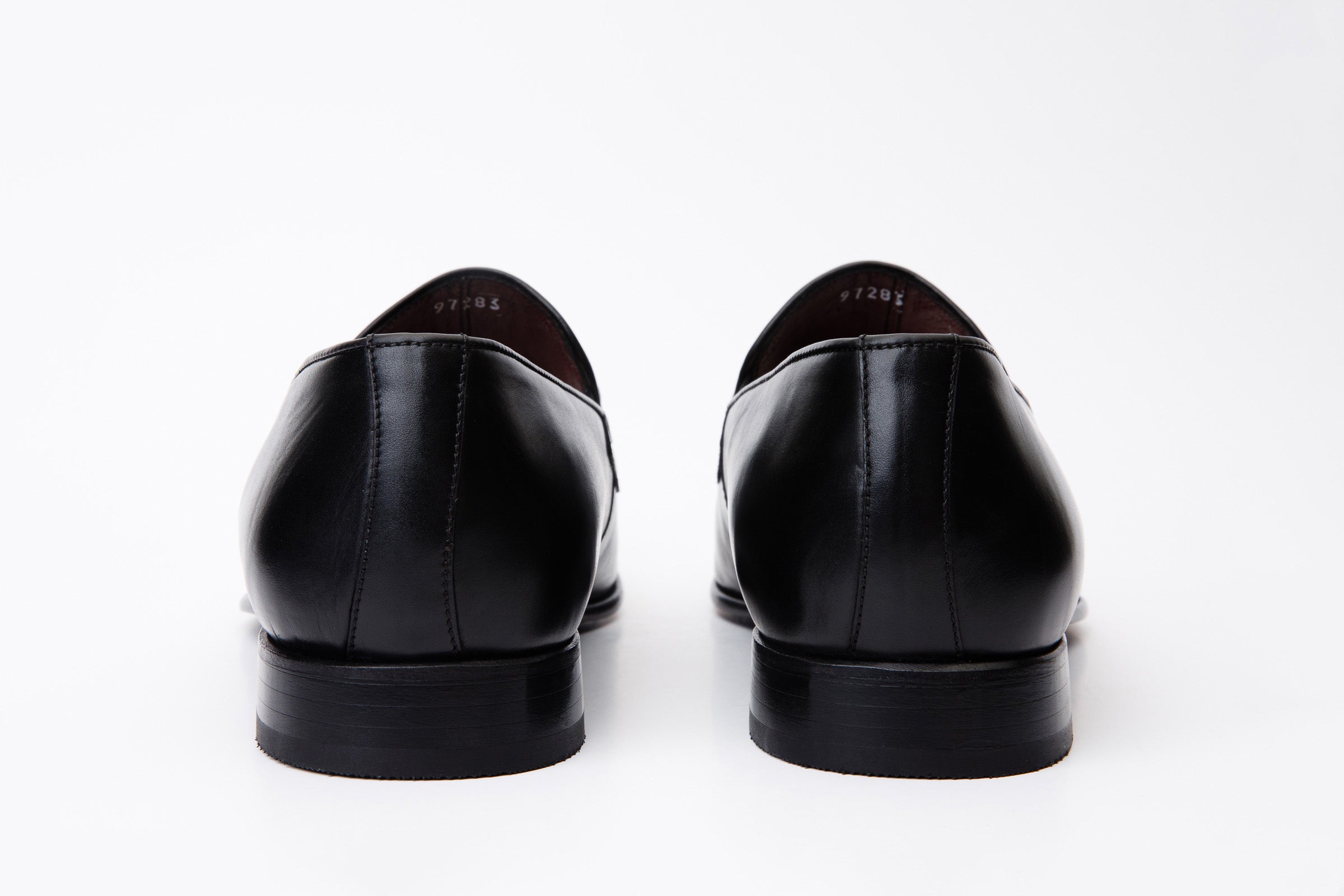 The Pusan Black Leather Bit Loafer Men Shoe Final Sale!