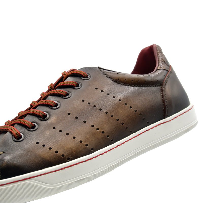 65 - 201 - Brn Russo Burnished Italian Calfskin - Brown Shop by Zelli Italia – Don't Panic Shoes