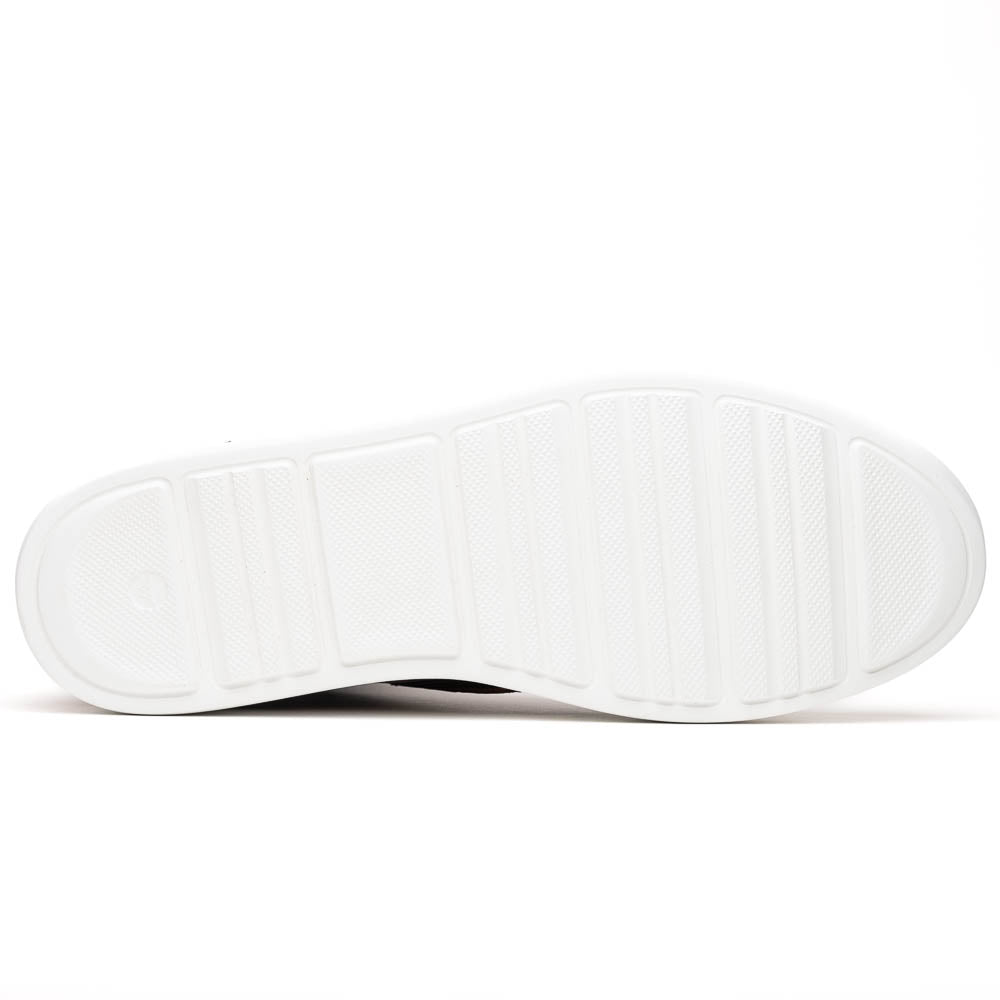 65 - 356 - Brn Bravo Italian Burnished Calfskin High Top Dress Sneaker Black / Brown Shop by Zelli Italia – Don't Panic Shoes