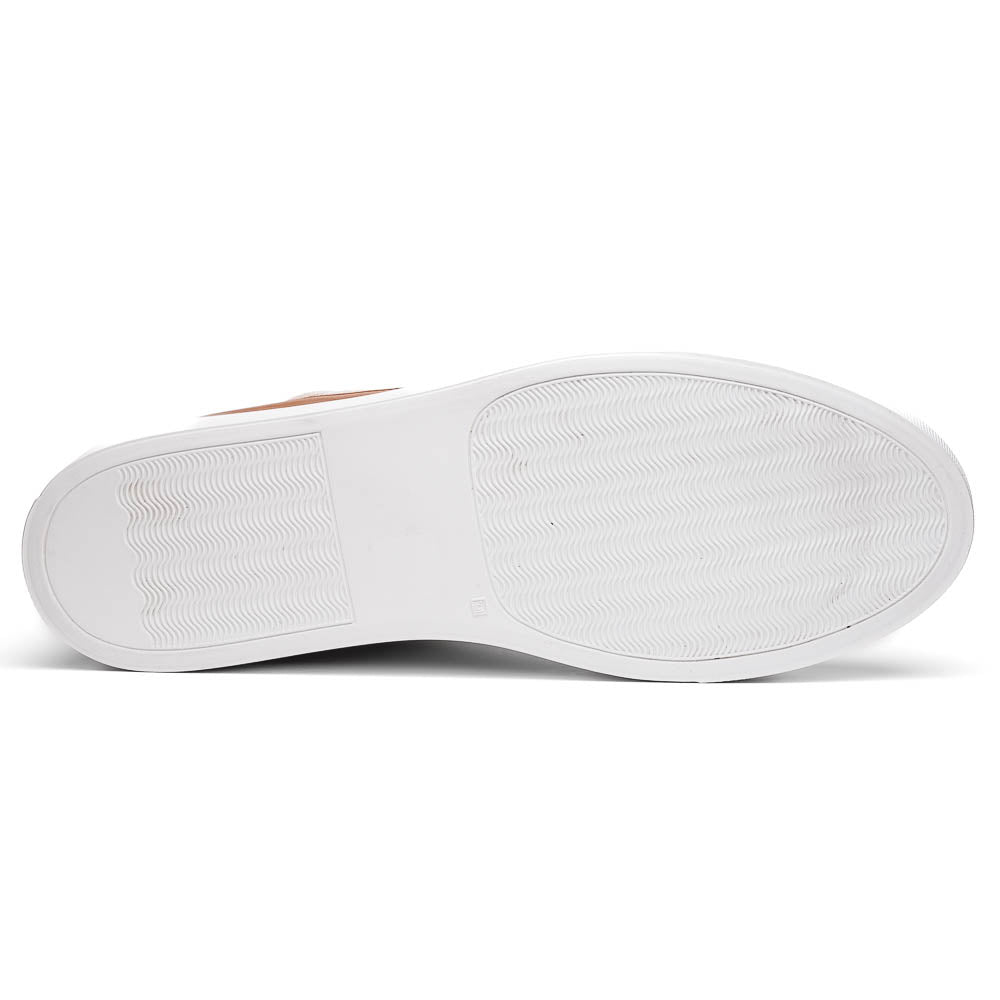 65 - 360 - Tpe Lando Sueded Calfskin Sneaker Taupe by Zelli Italia – Don't Panic Shoes