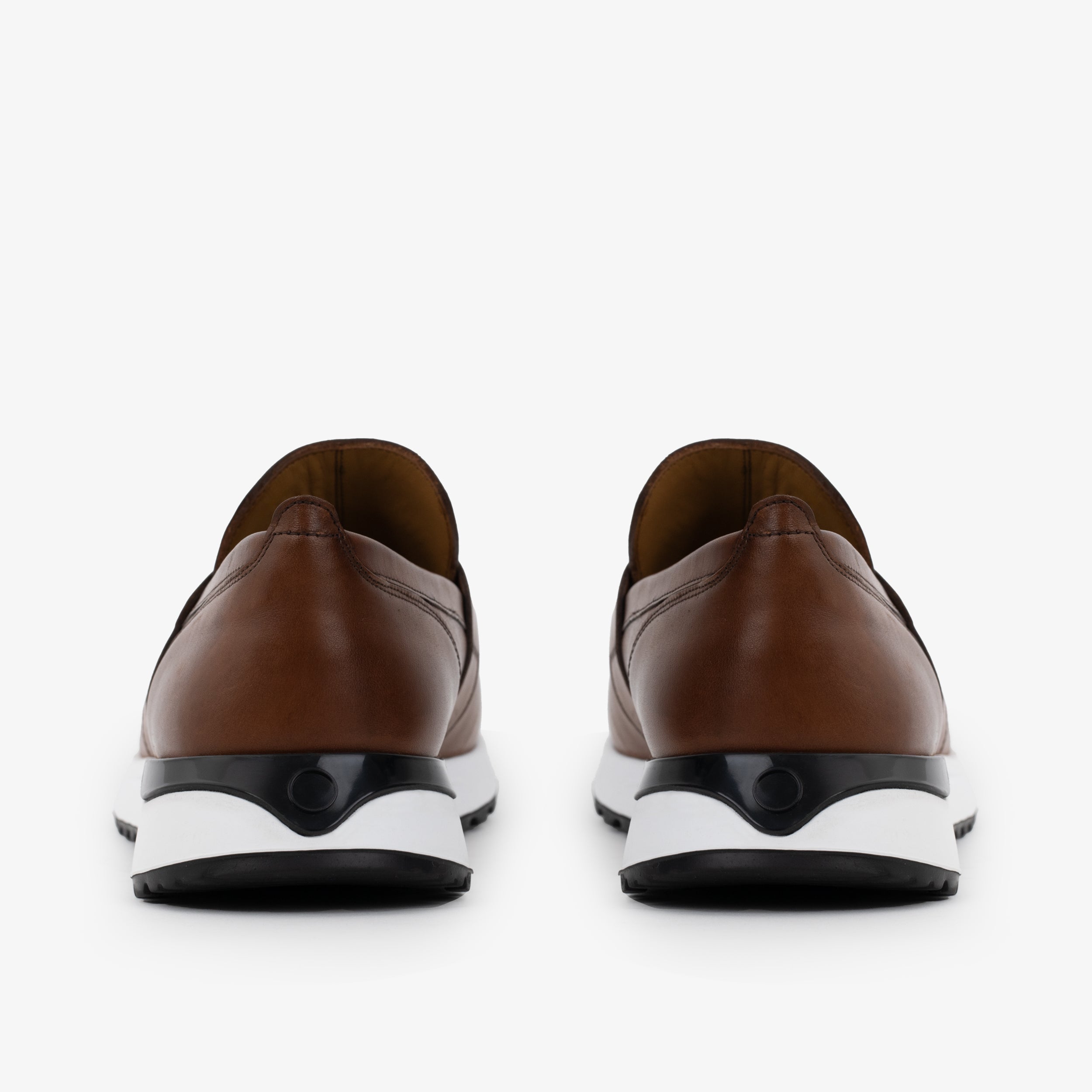 Vinci Leather Shoes The Lara Tan Leather Men Sneaker