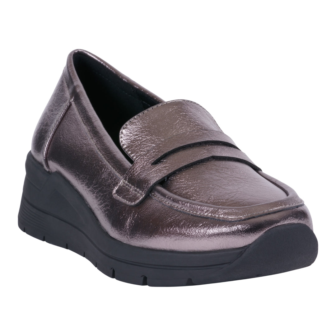GC Shoes Women's Esther Pewter Loafers