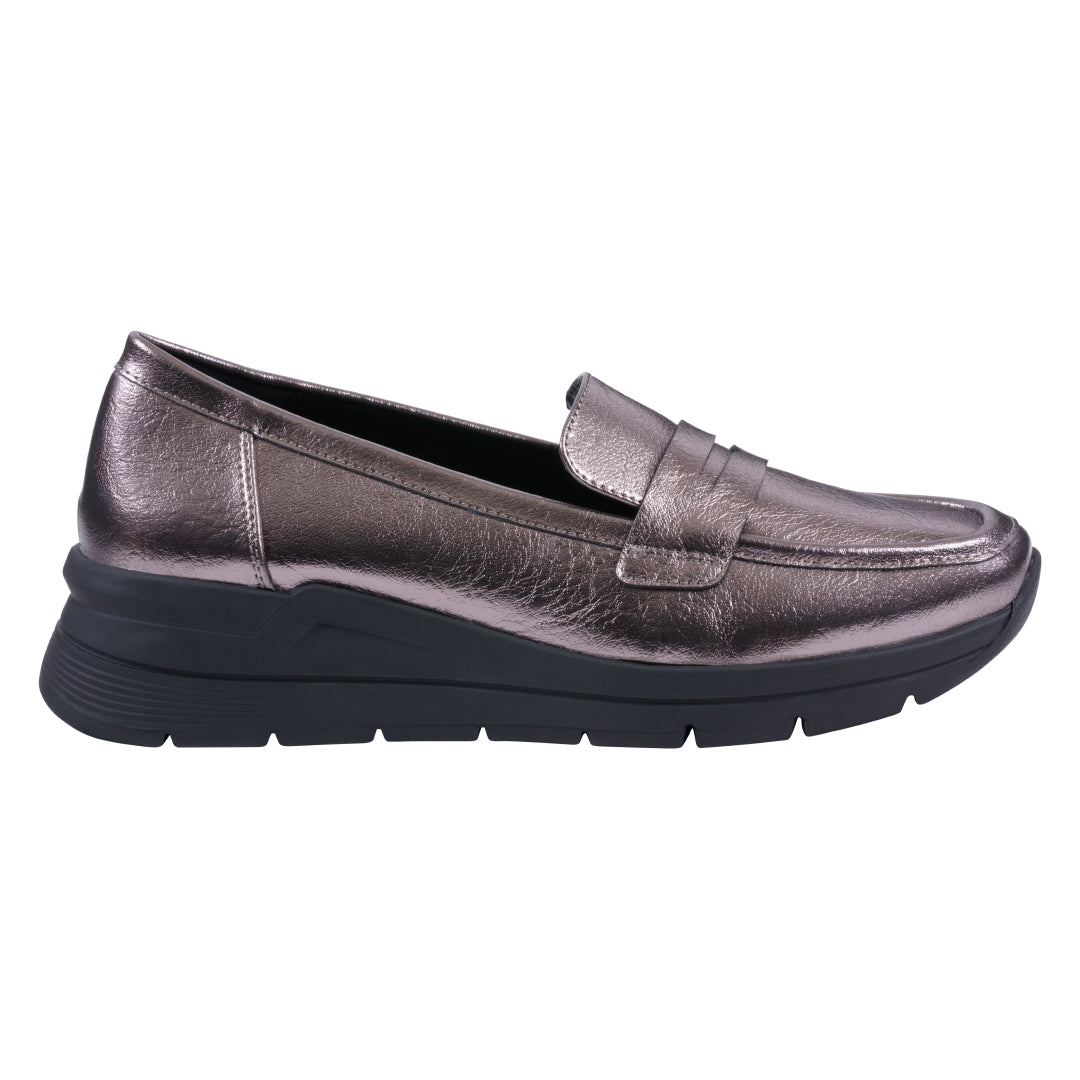 GC Shoes Women's Esther Pewter Loafers