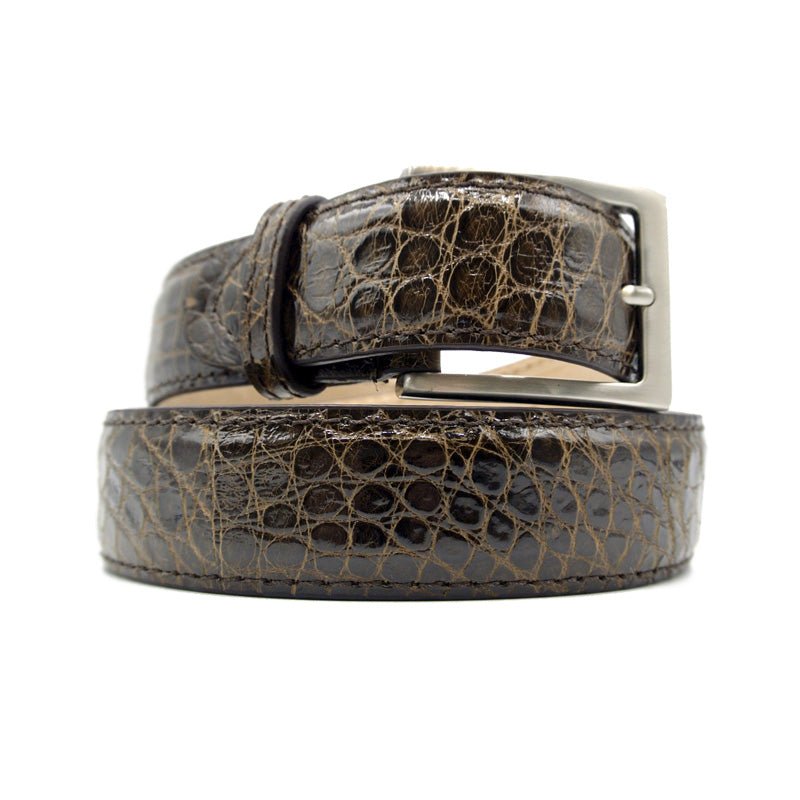 70 - 100 - Nic Alligator Belt, Nicotine Shop by Zelli Italia – Don't Panic Shoes