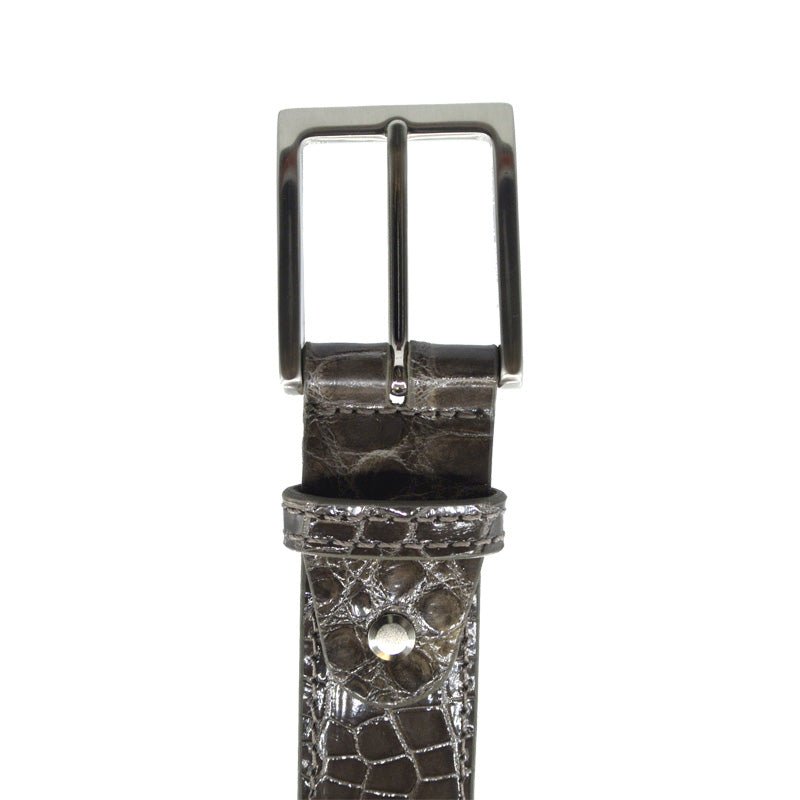 70 - 100 - Tpe Alligator Belt, Taupe Shop by Zelli Italia – Don't Panic Shoes