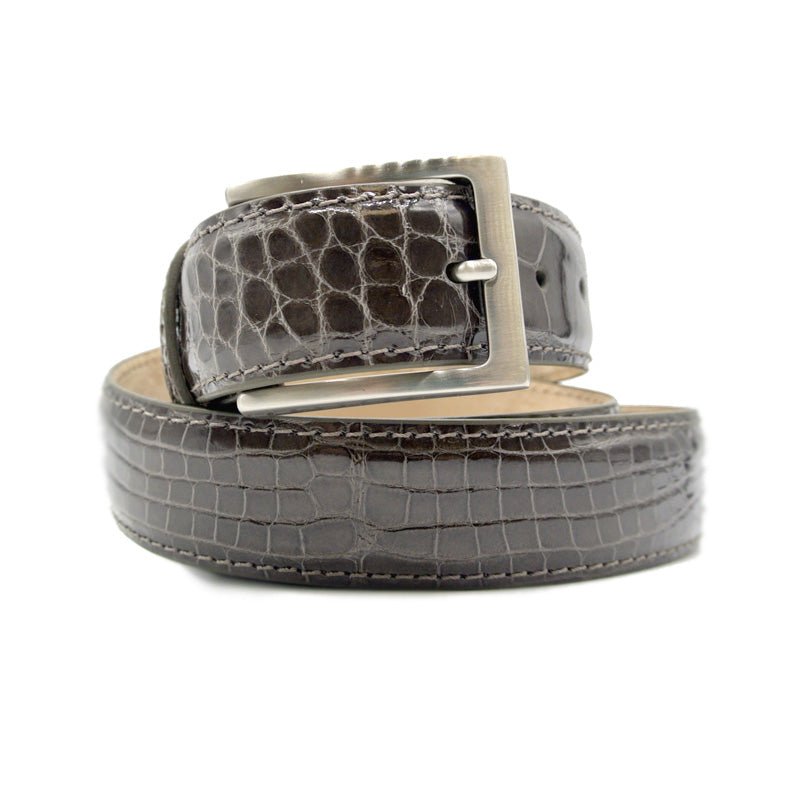 70 - 100 - Tpe Alligator Belt, Taupe Shop by Zelli Italia – Don't Panic Shoes