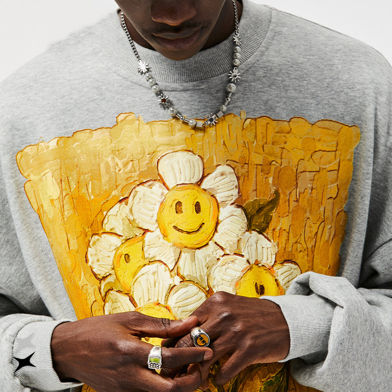 Niepce Daisy Flower Splash Art Crew