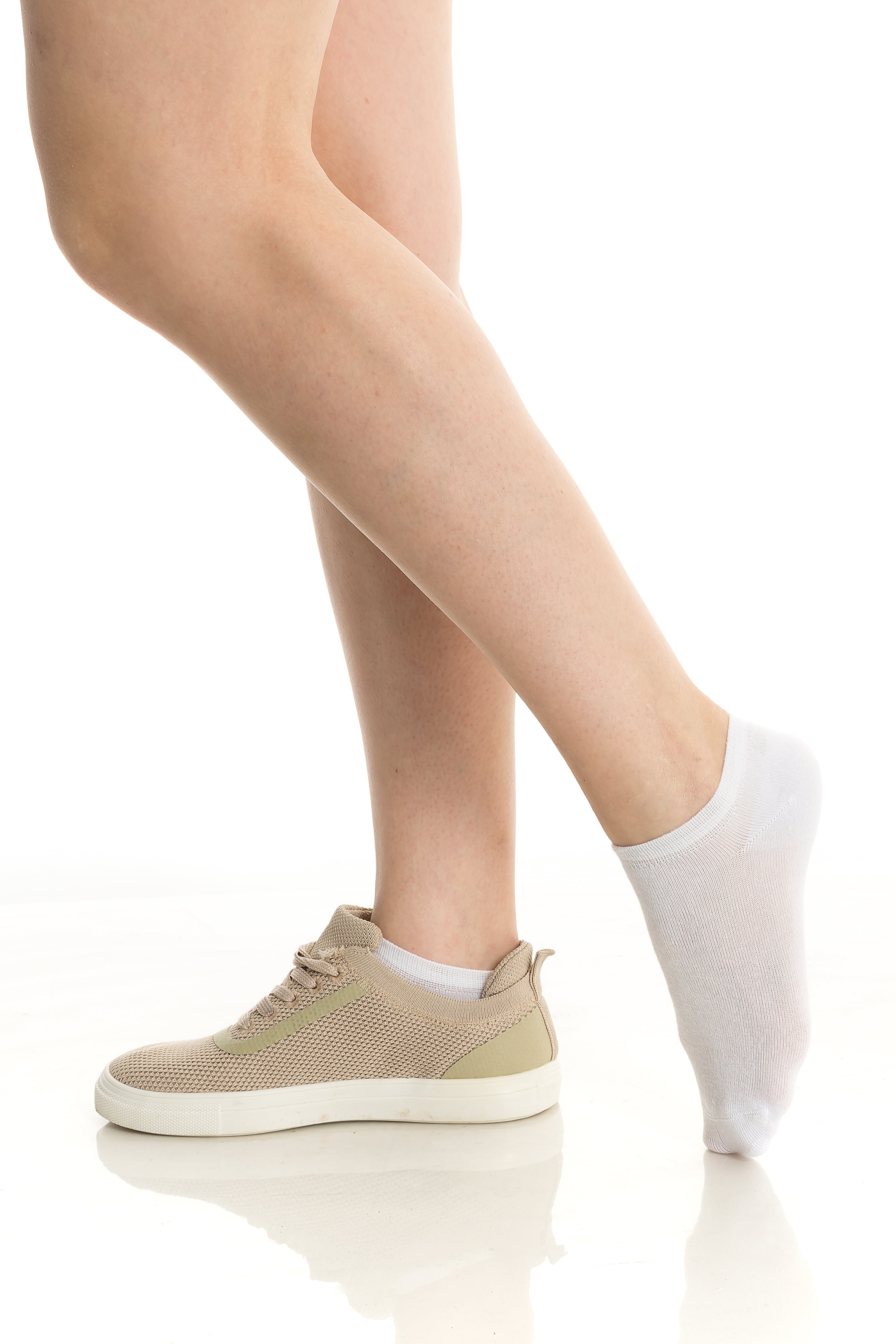 Bambooven Women’s Bamboo Ankle Socks 6-Pack - 581