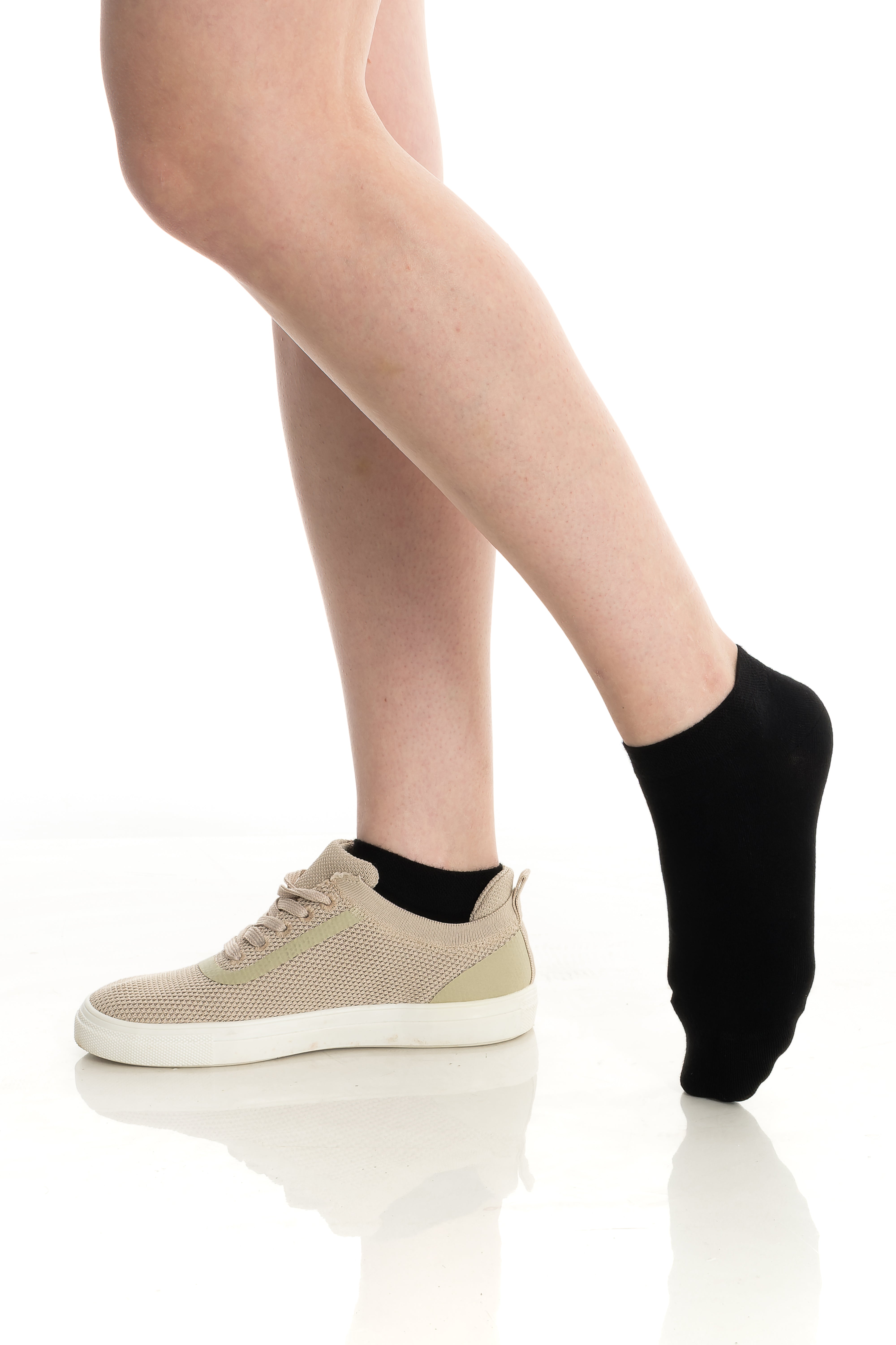 Bambooven Women’s Bamboo Ankle Socks 6-Pack - 582