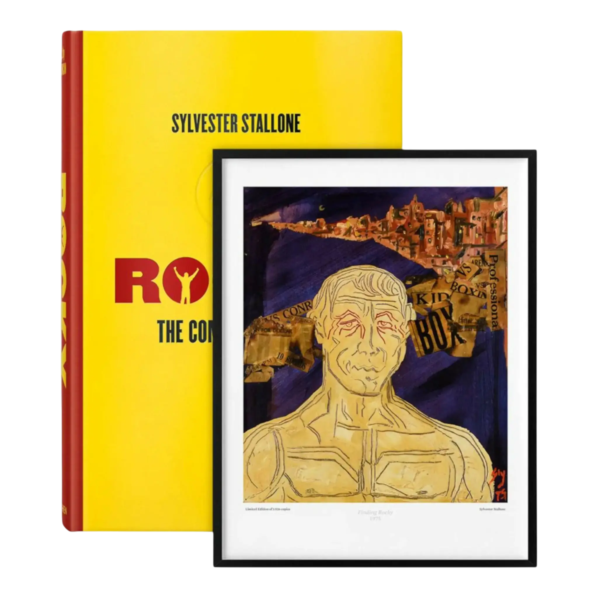 Taschen Rocky. The Complete Films Hardcover Book Yellow
